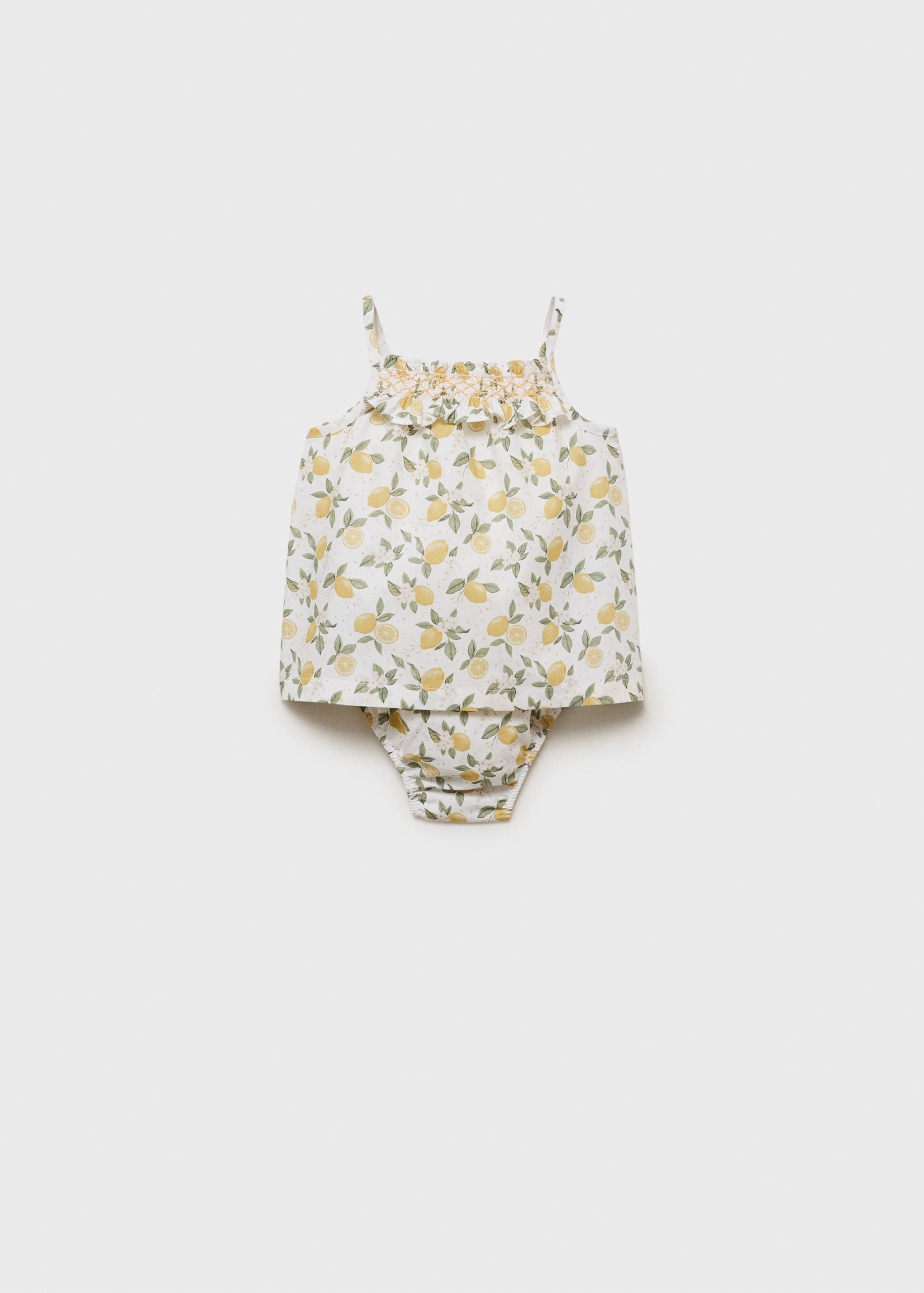 Printed dress and nappy cover - Article without model
