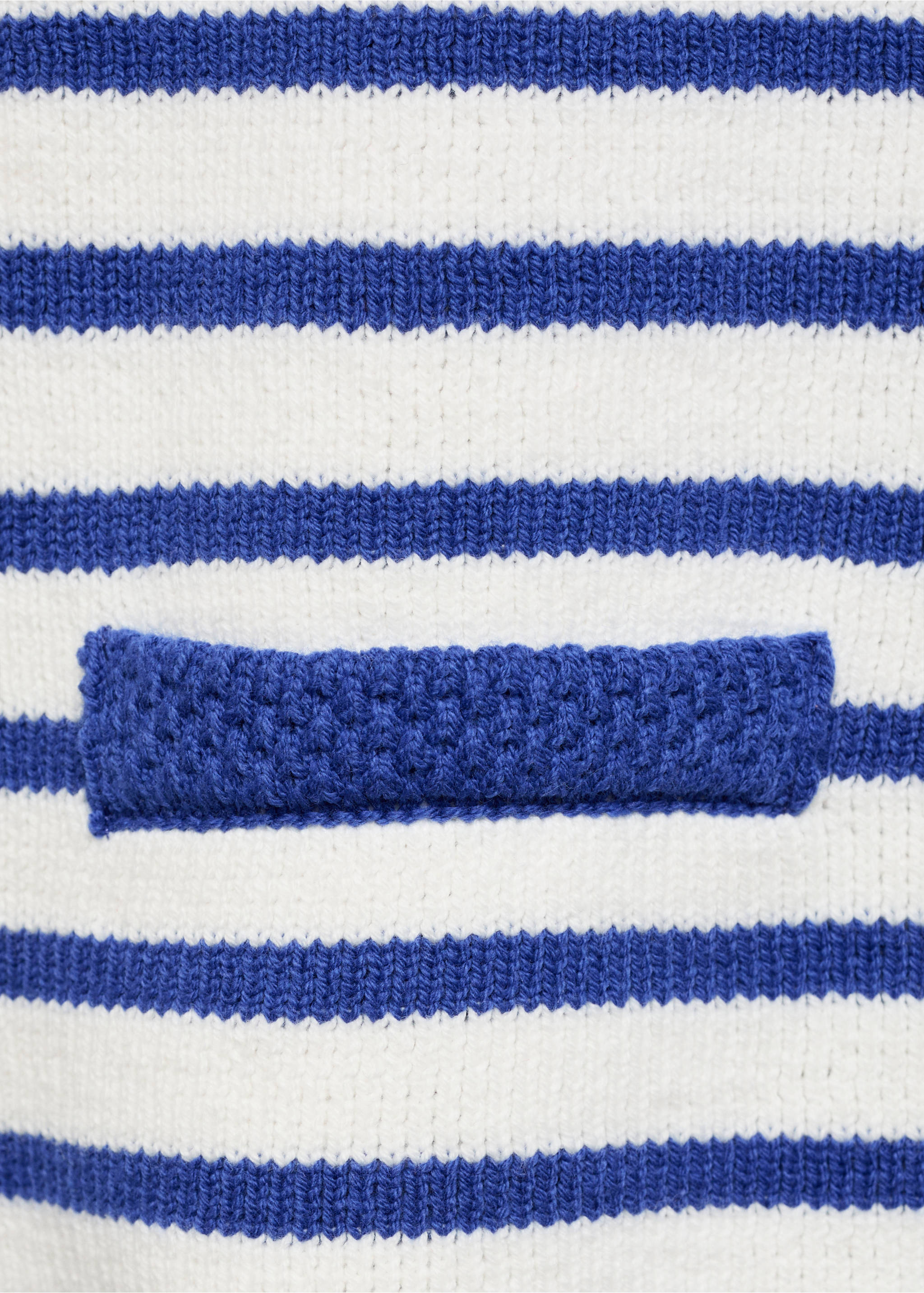 Cardigan maglia righe - Dettaglio dell'articolo 8, Blu. Ref: 87077179-00.