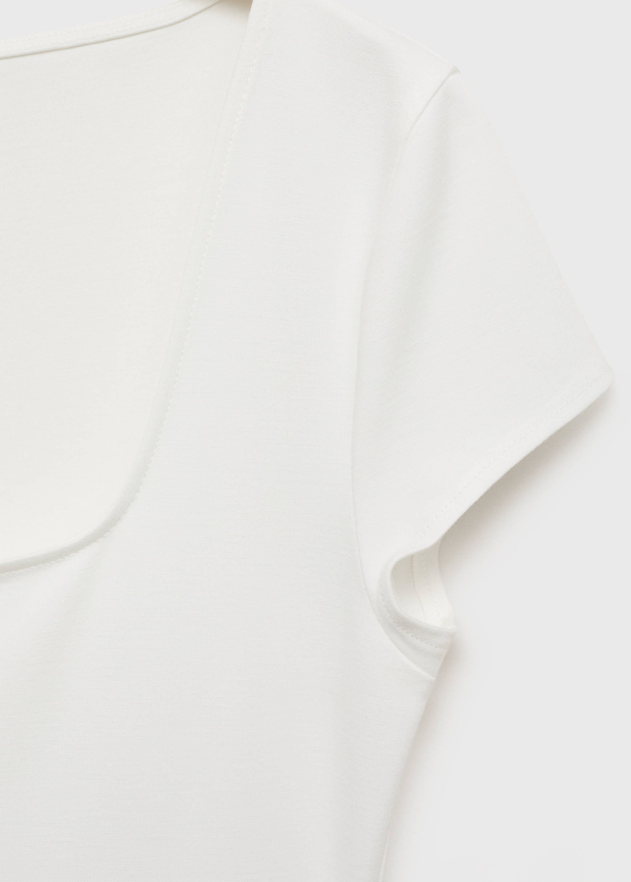 Atasan lengan pendek rumbai - Rincian barang 8