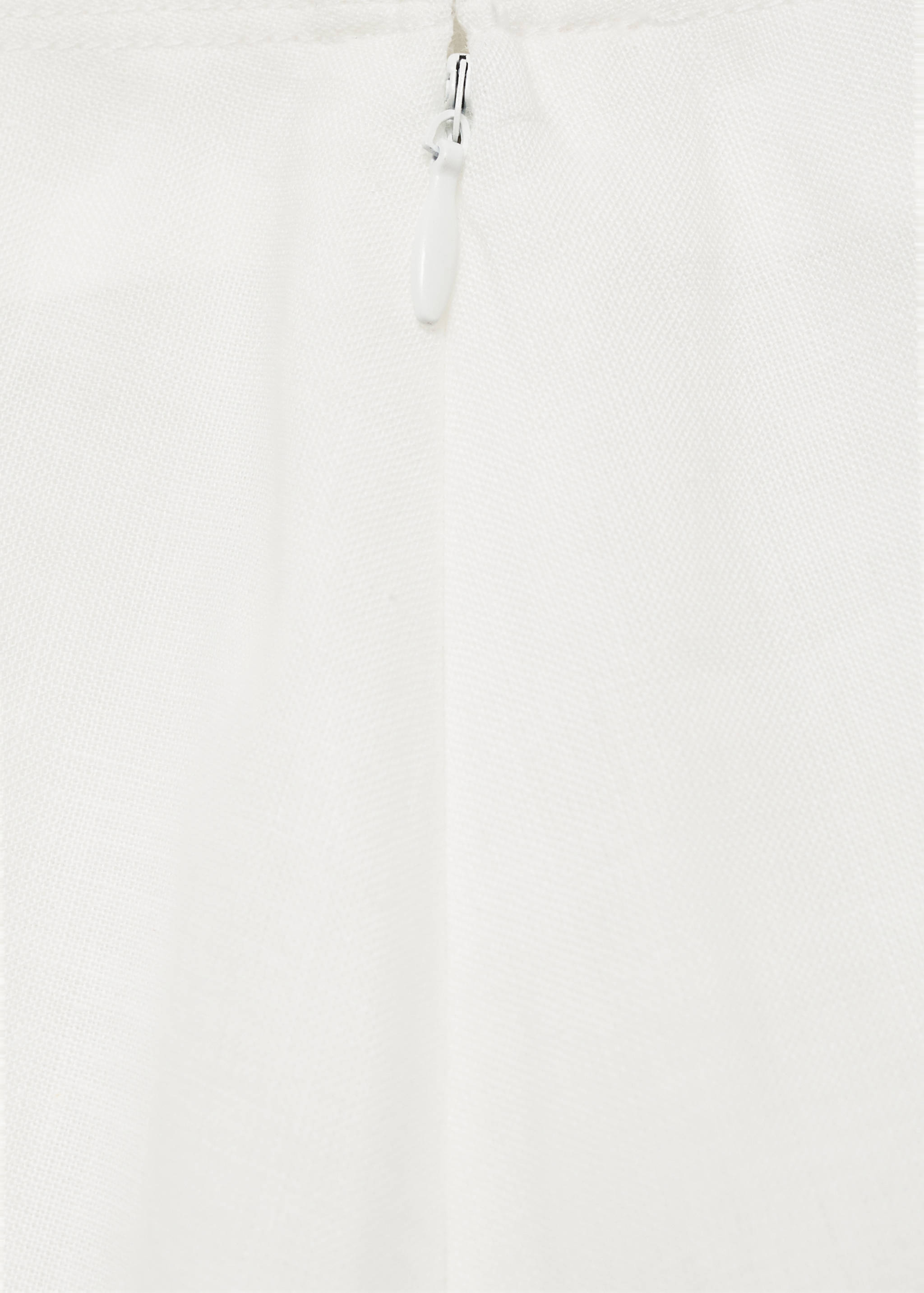 Ramie pleated skirt - Details of the article 0