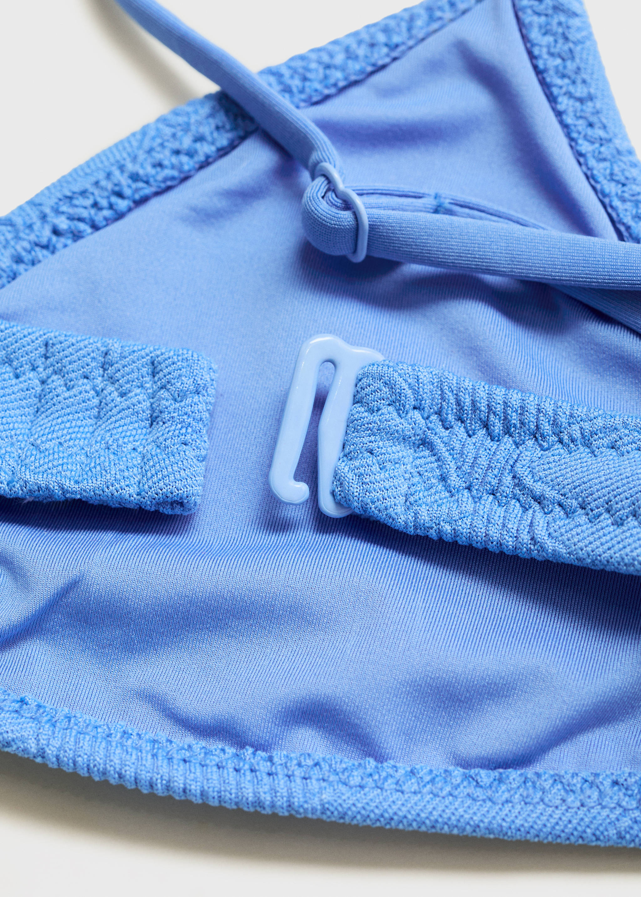 Haut bikini jacquard à fleurs - Détail de l'article 8