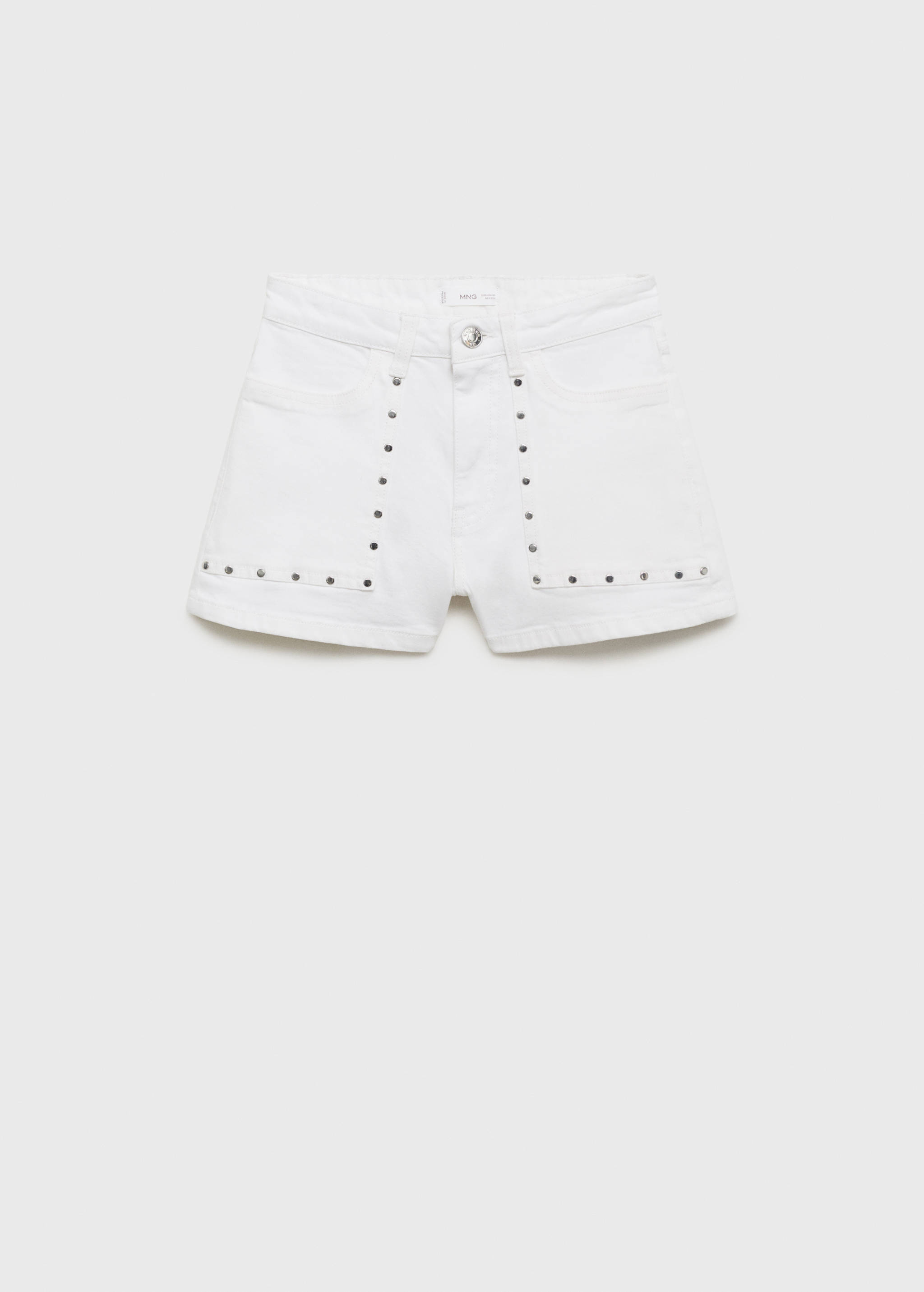 Short en jean à clous - Article sans modèle