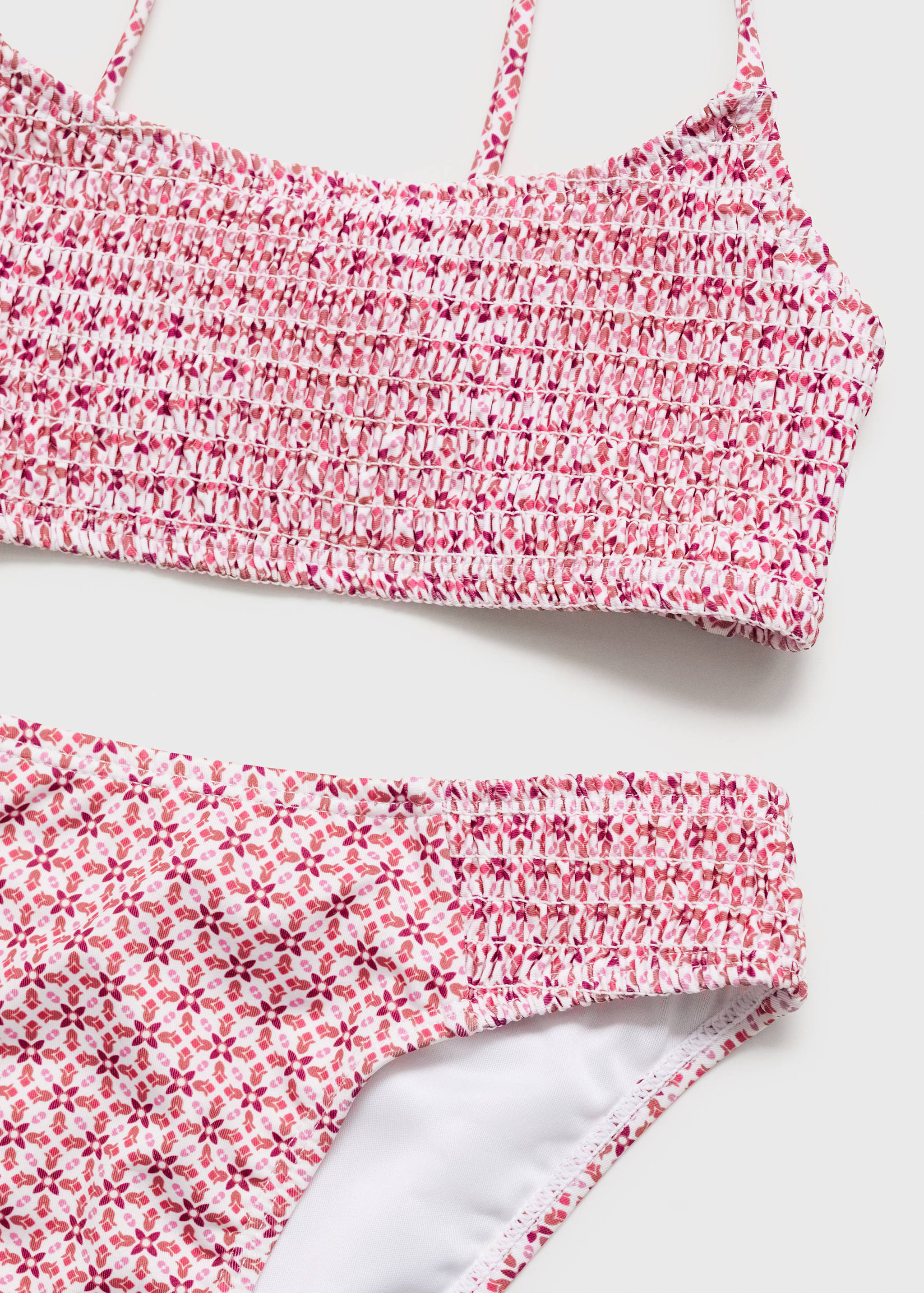 Floral ruffled bikini - Details of the article 0