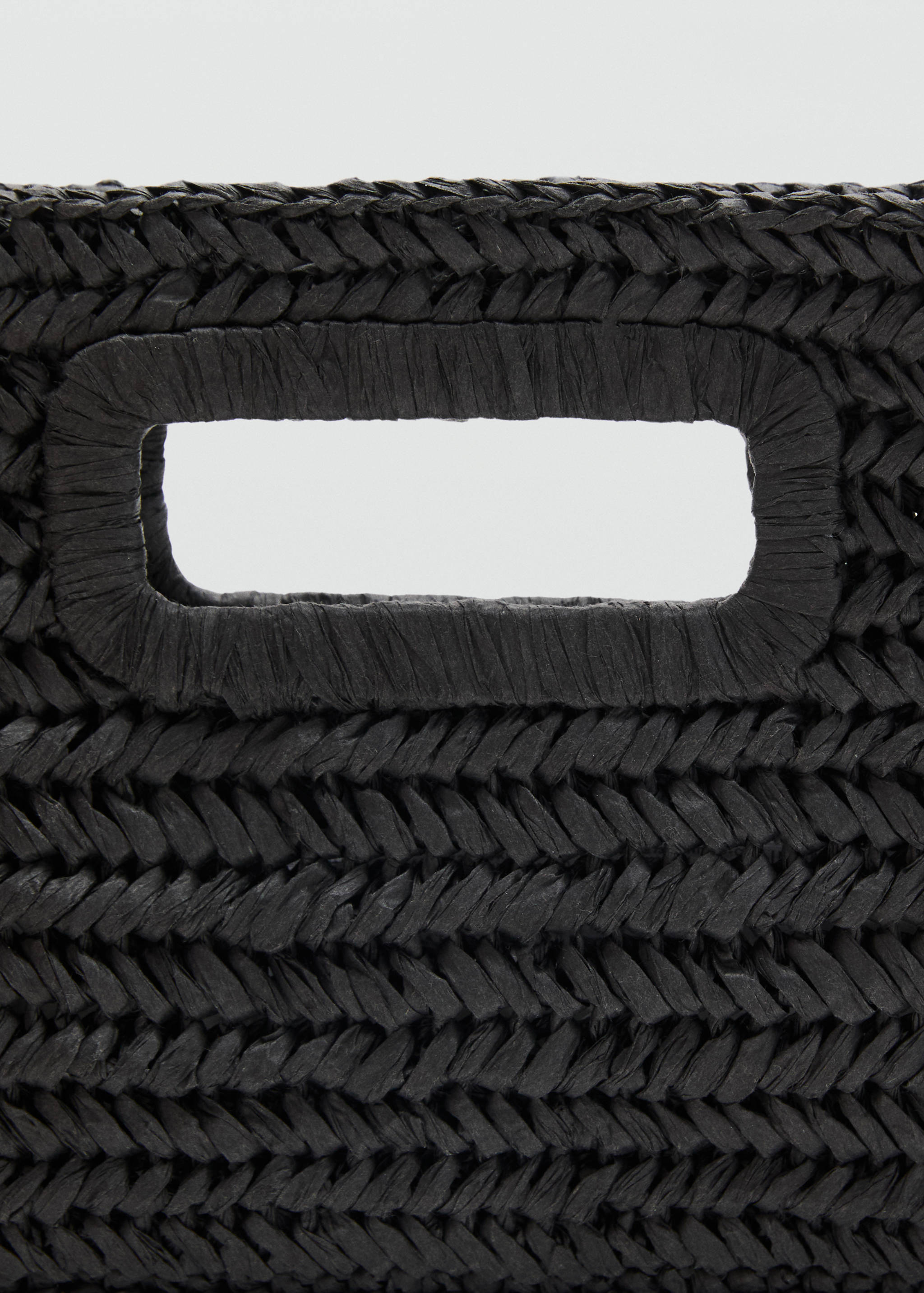 Clutch aus Naturfaser - Detail des Artikels 1