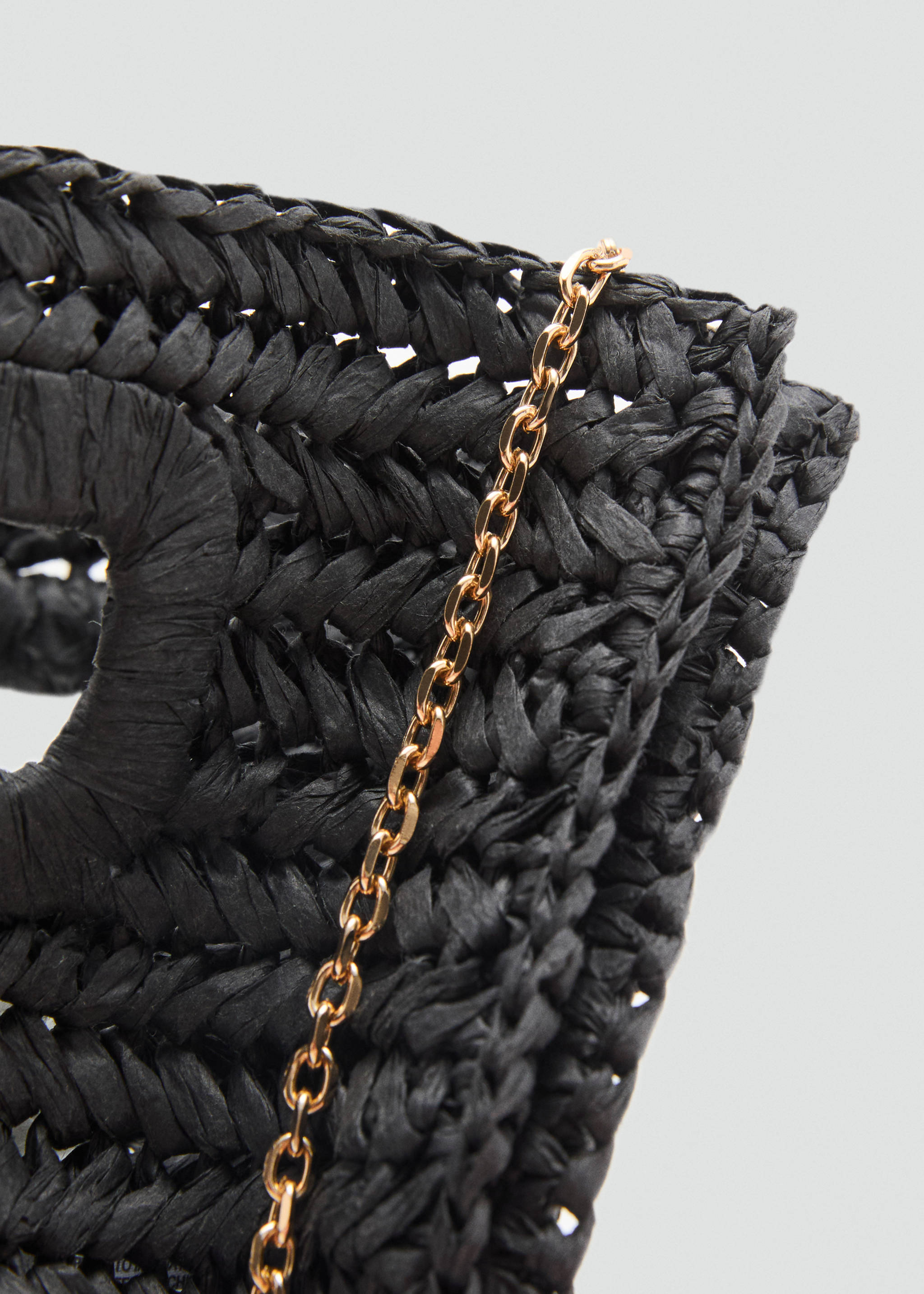 Clutch aus Naturfaser - Detail des Artikels 2