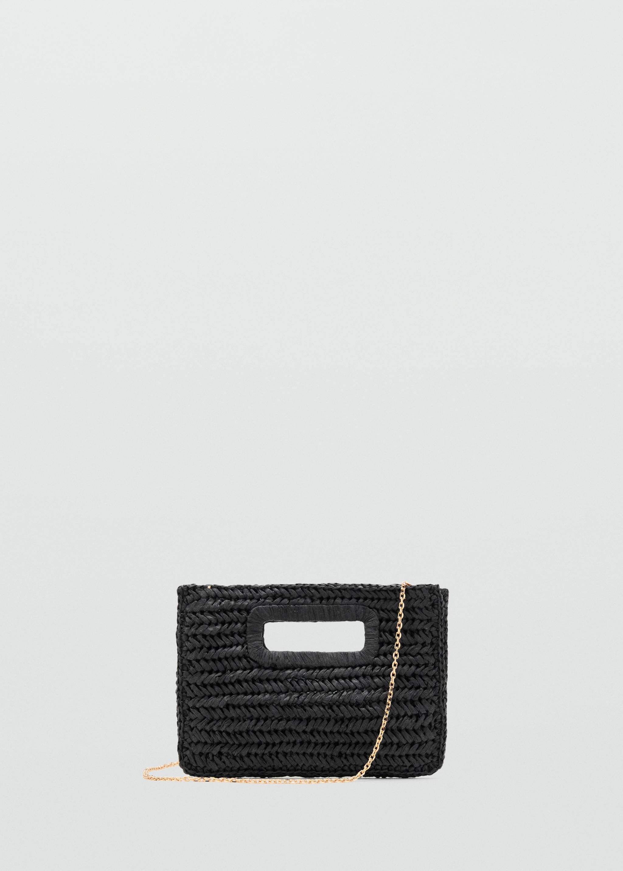 Bolso sobre fibra natural - Artículo sin modelo