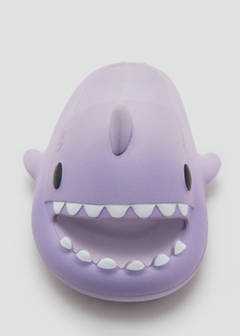 Shark-design flip-flops — Light/Pastel Purple 3