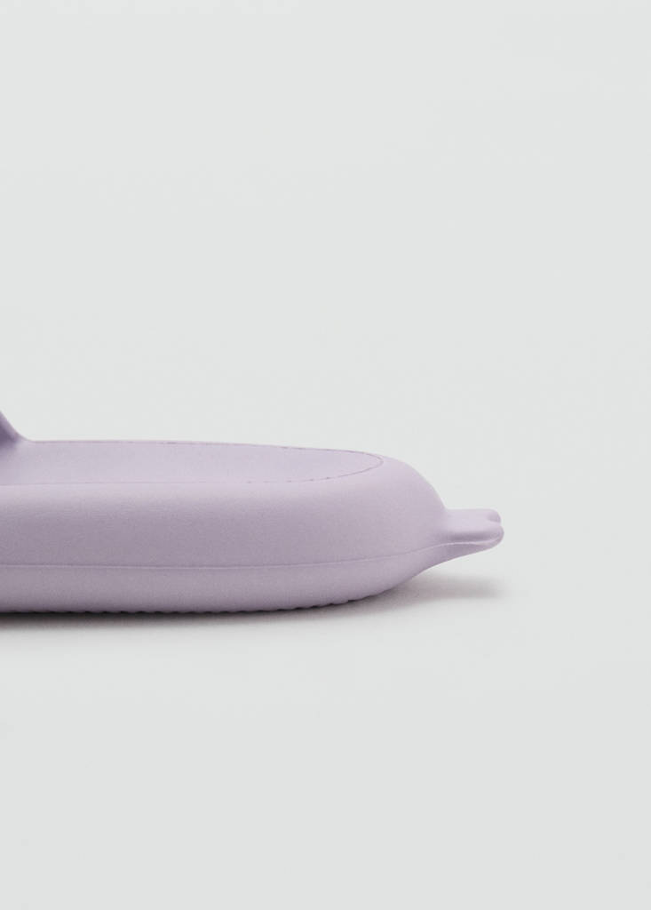 Shark-design flip-flops — Light/Pastel Purple