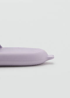 Shark-design flip-flops — Light/Pastel Purple 4