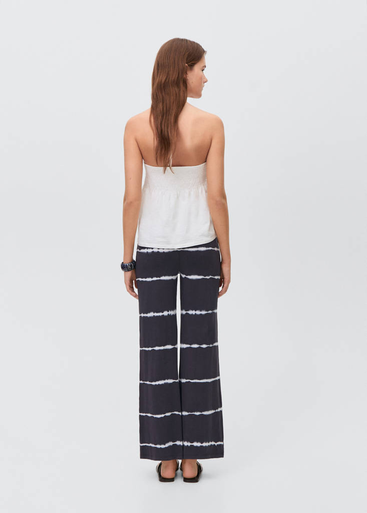 Tie-dye leggings — Charcoal