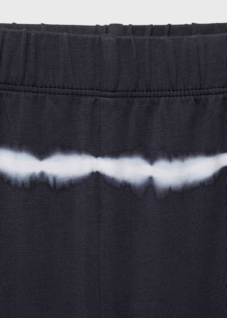 Tie-dye leggings — Charcoal