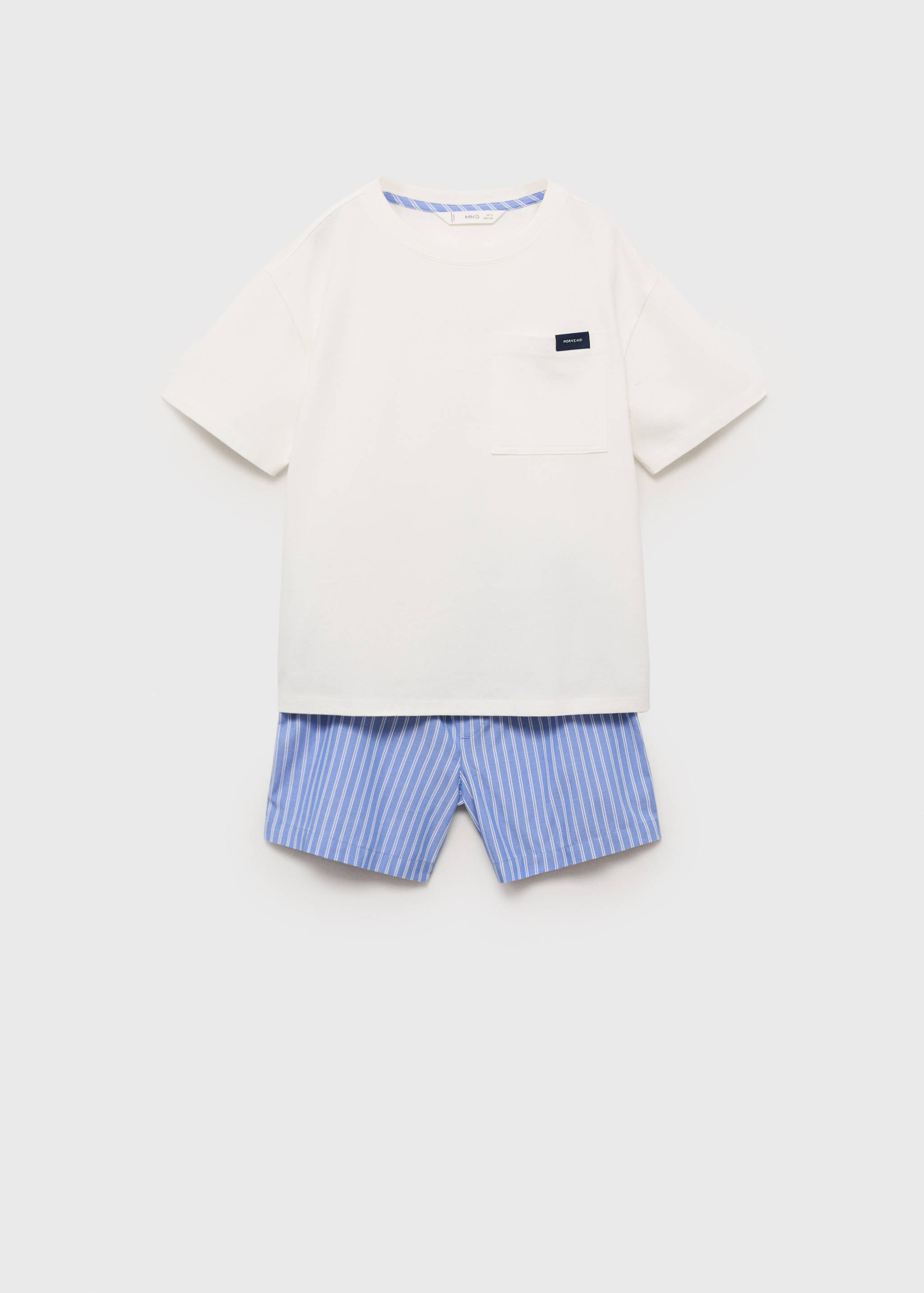 Striped short pyjamas - Article without model