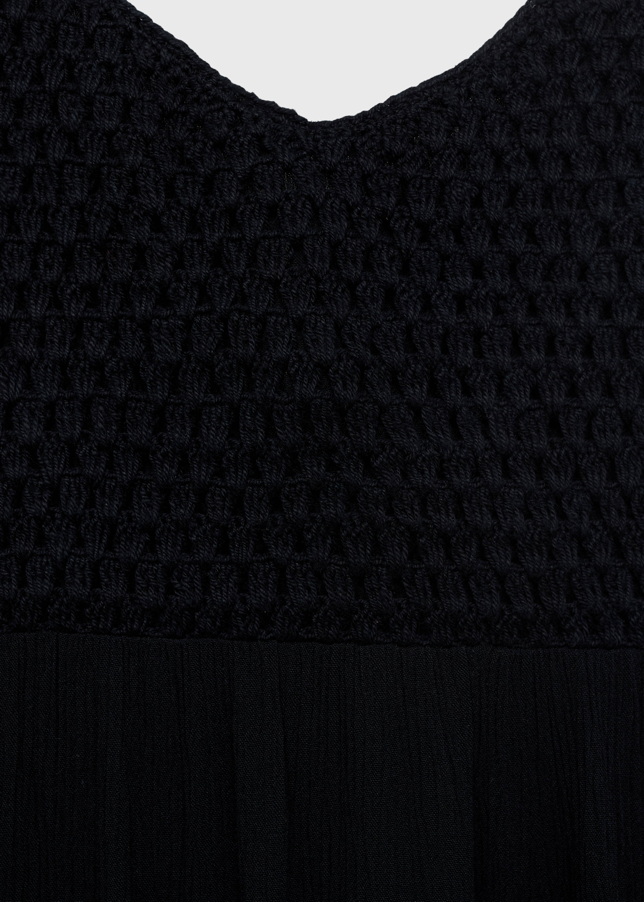 Crochet panel dress - Details of the article 8
