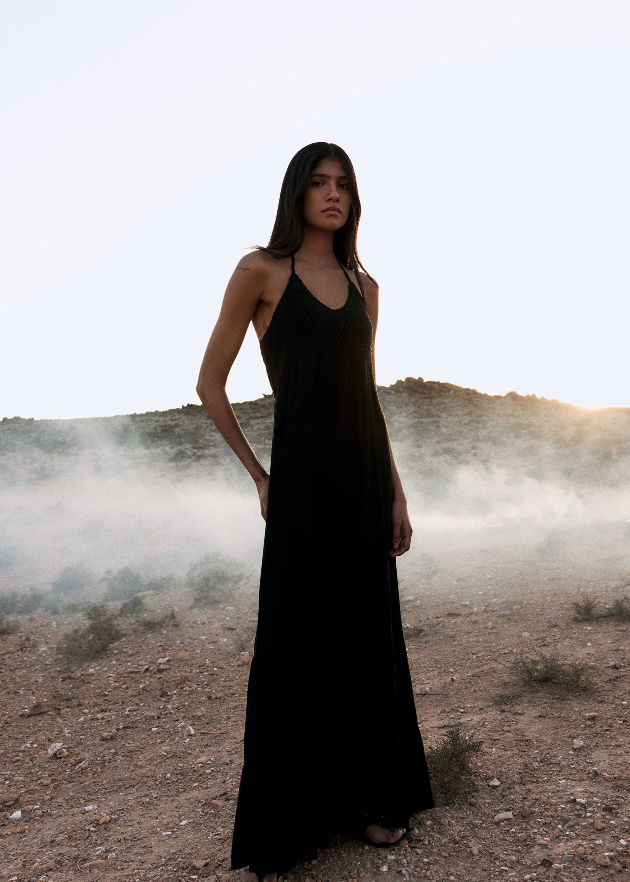 Crochet panel dress - Details of the article 5