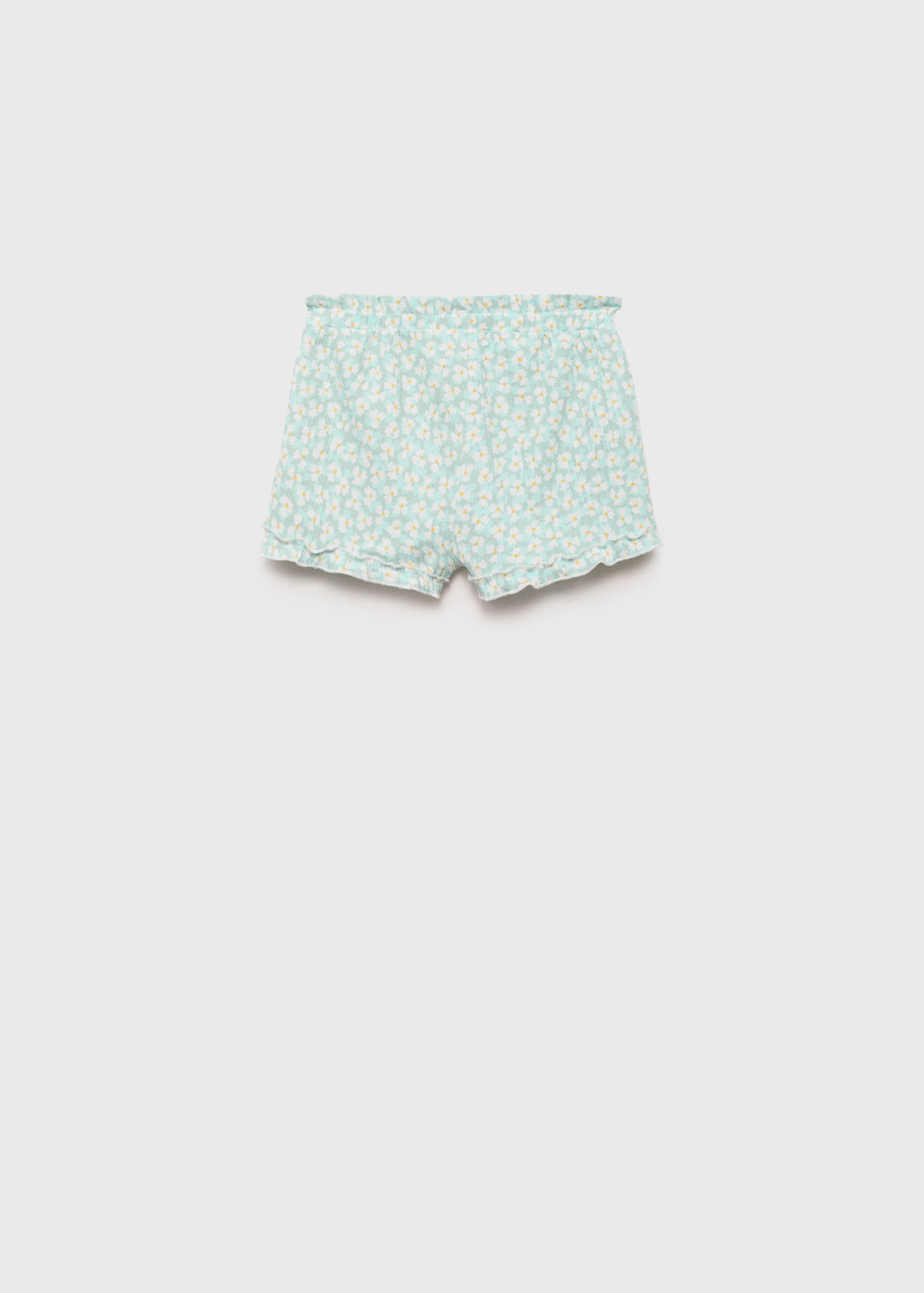 Floral-print shorts - Reverse of the article