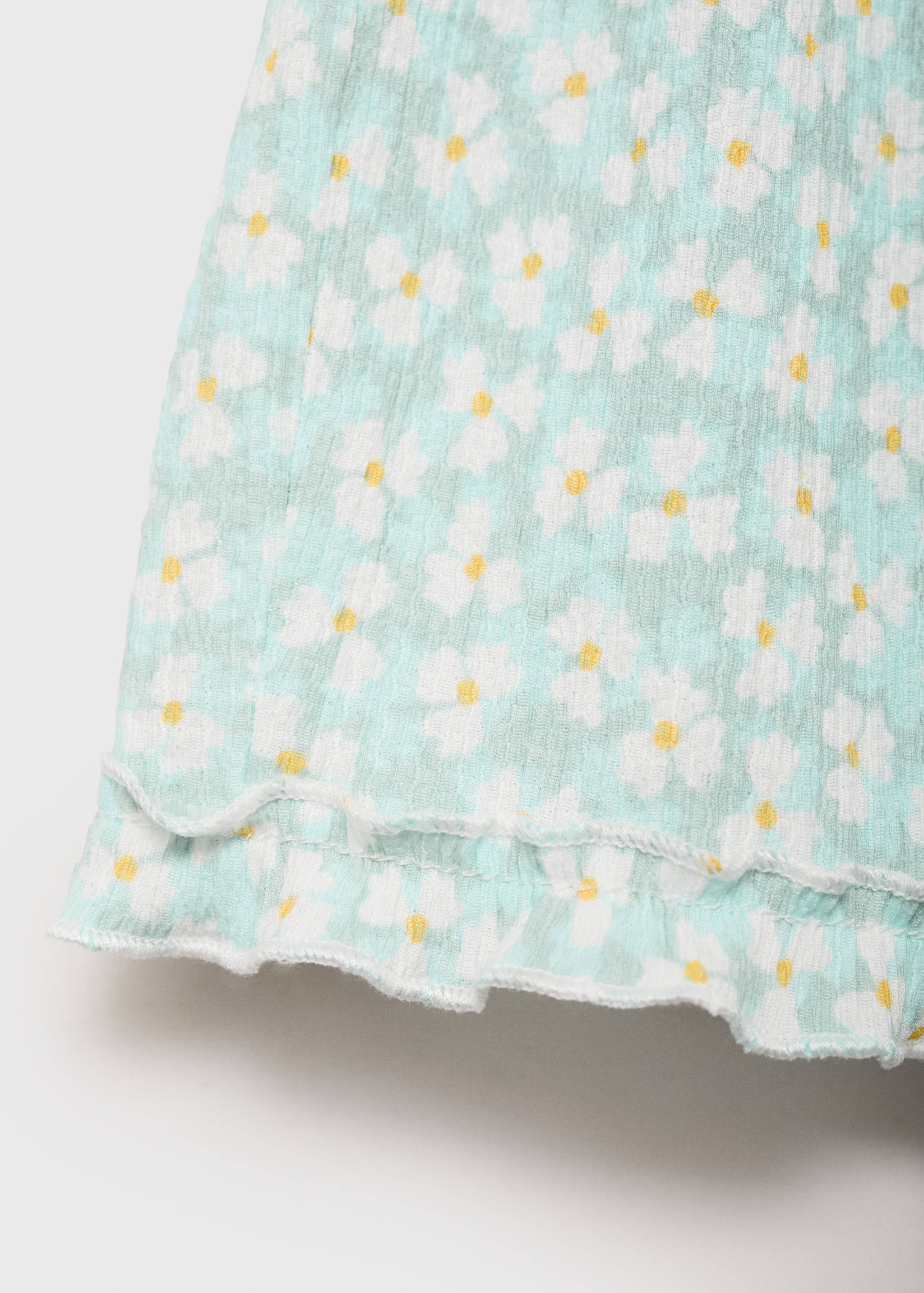 Floral-print shorts - Details of the article 0