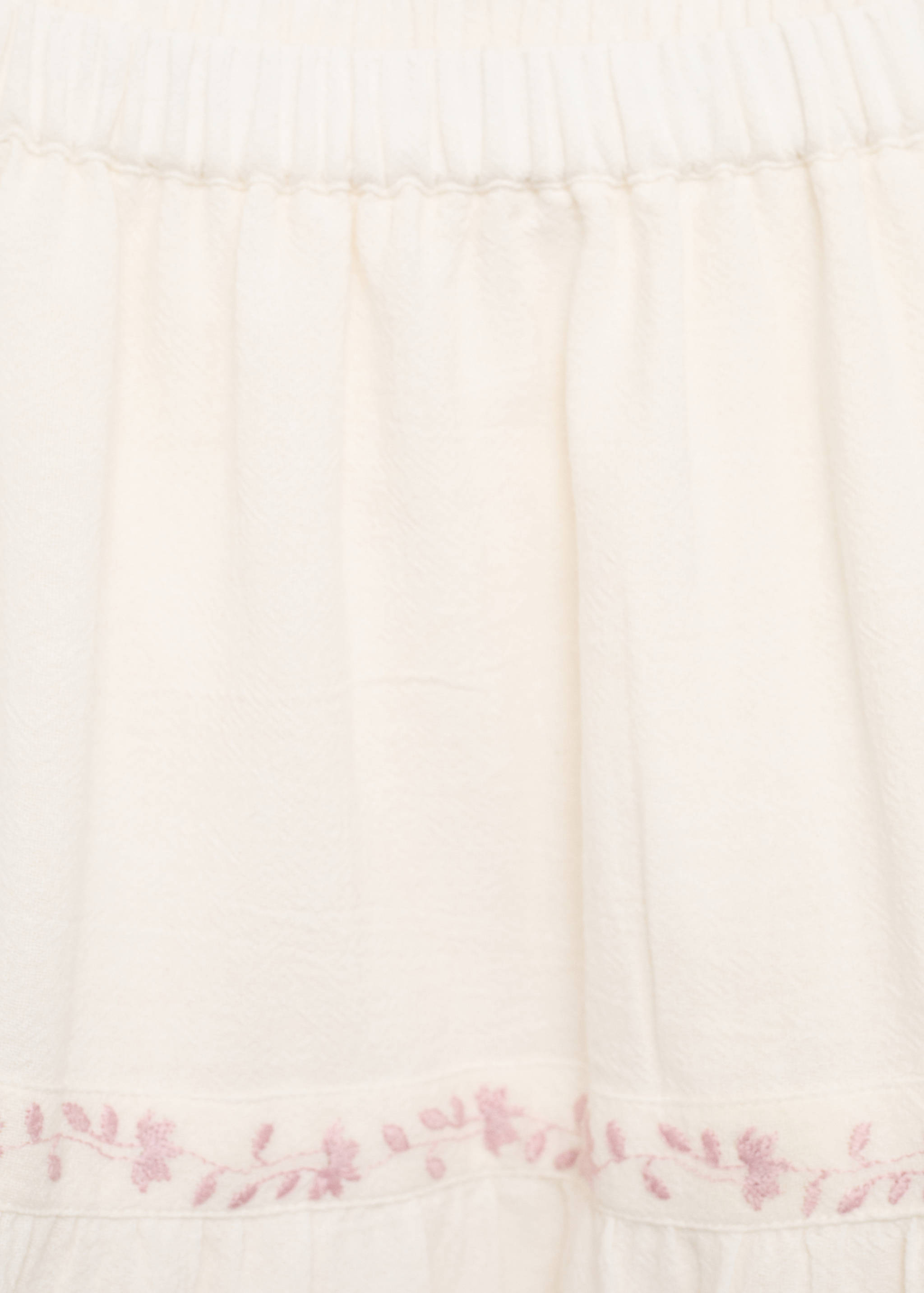 Floral embroidery skirt - Details of the article 8
