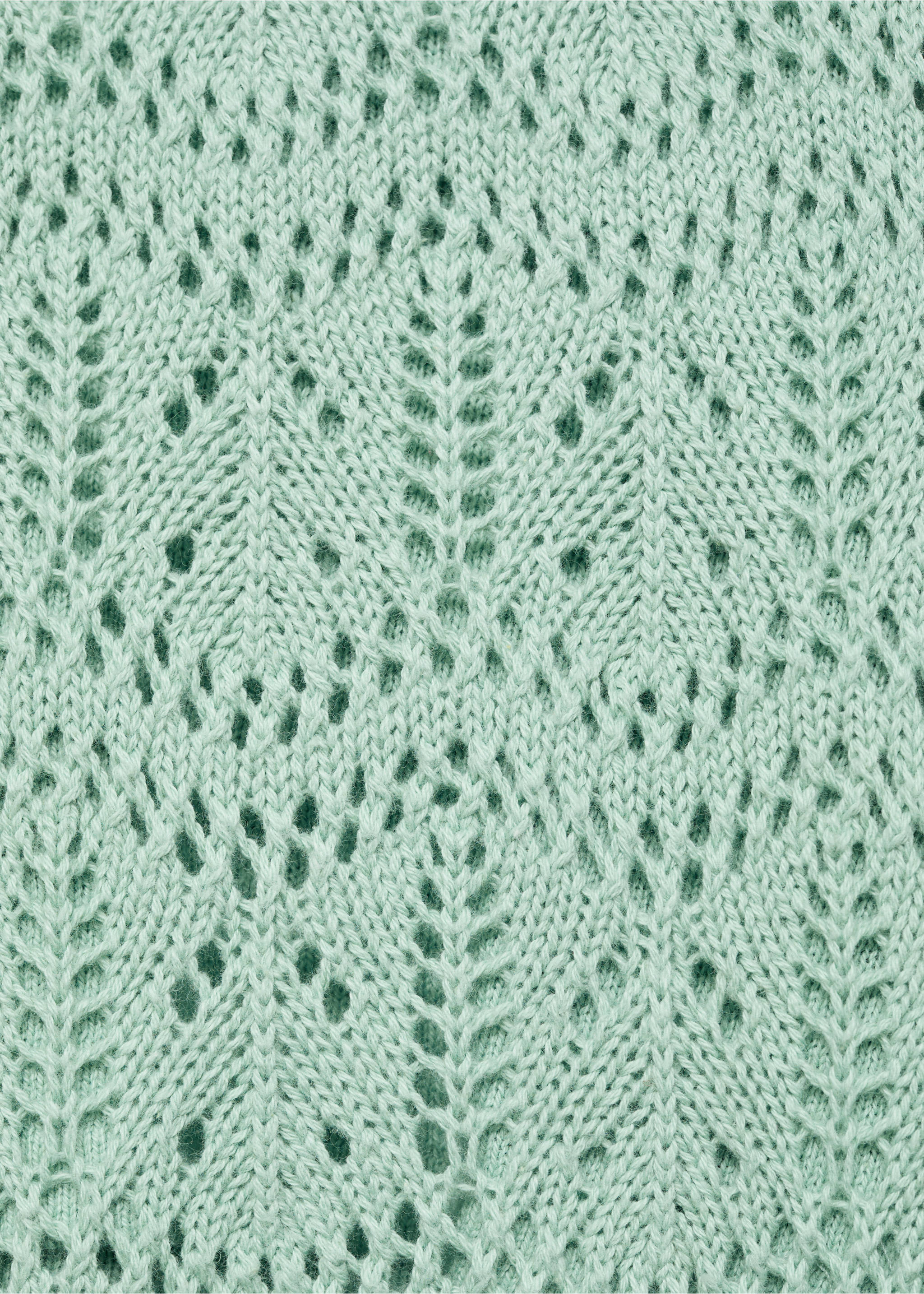 Pantalón punto calado - Detalle del artículo 0, Verde agua. Ref: 87077697-00.