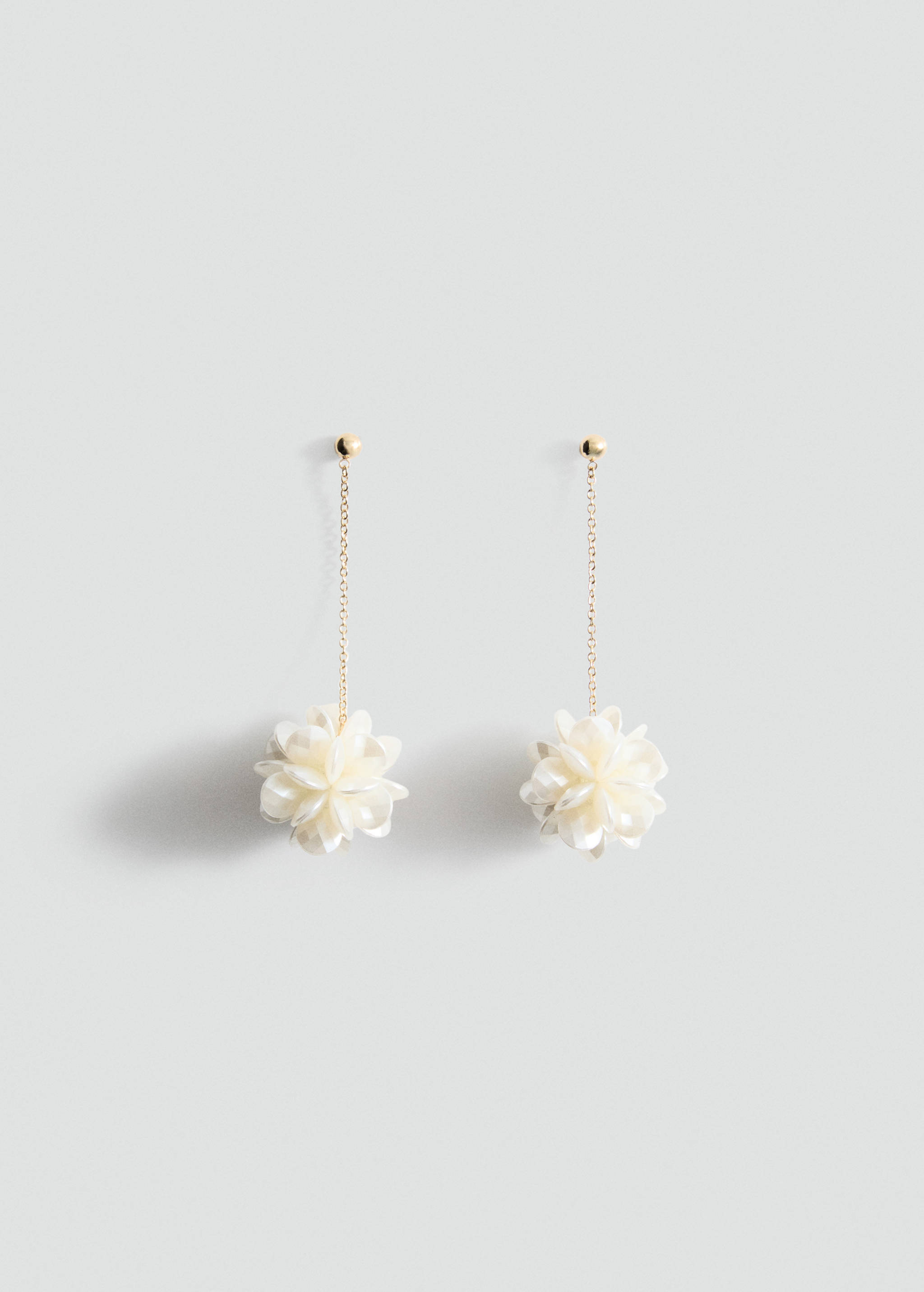 Hanging floral earrings - Article without model