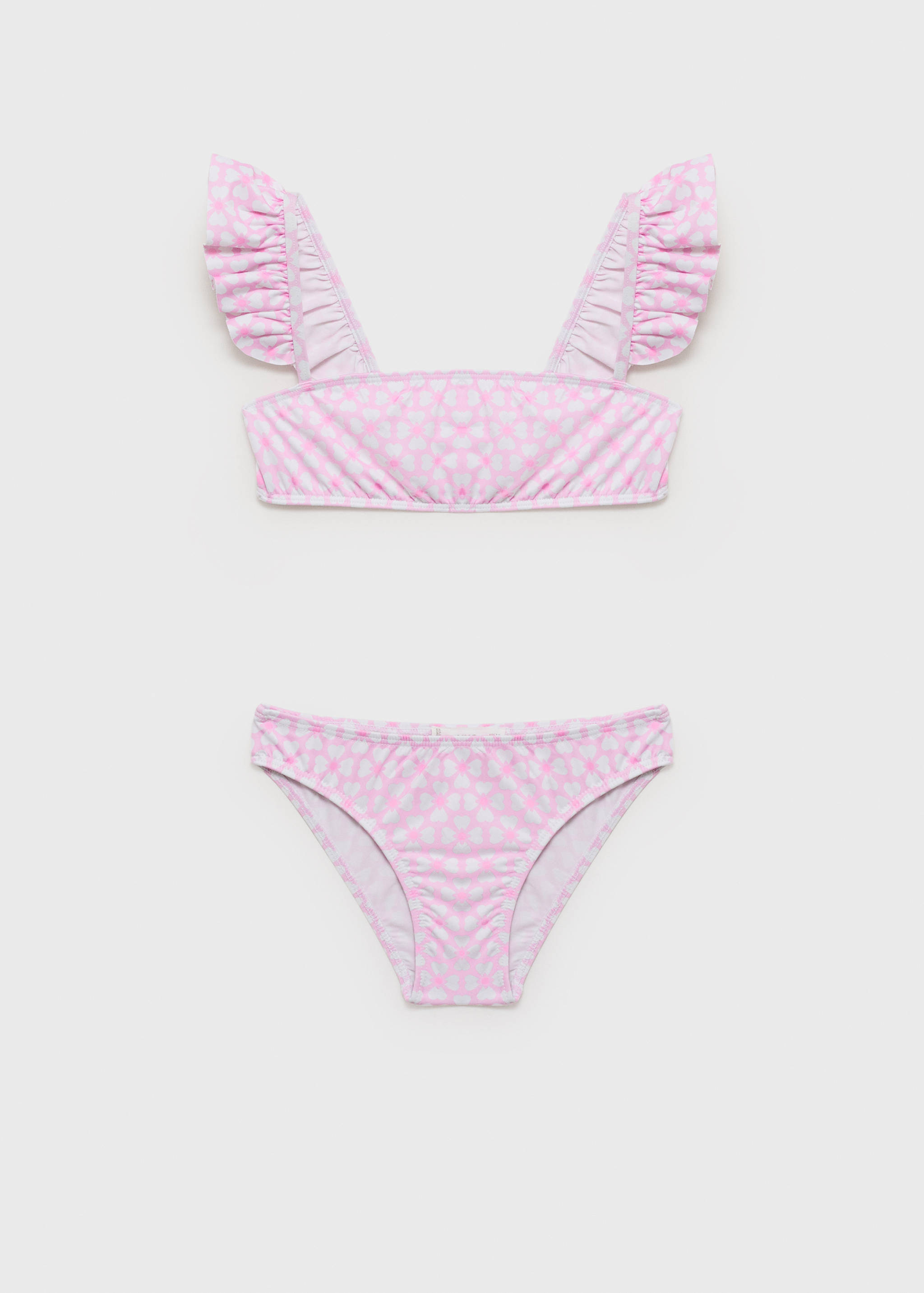 Floral bikini with ruffles - Article without model