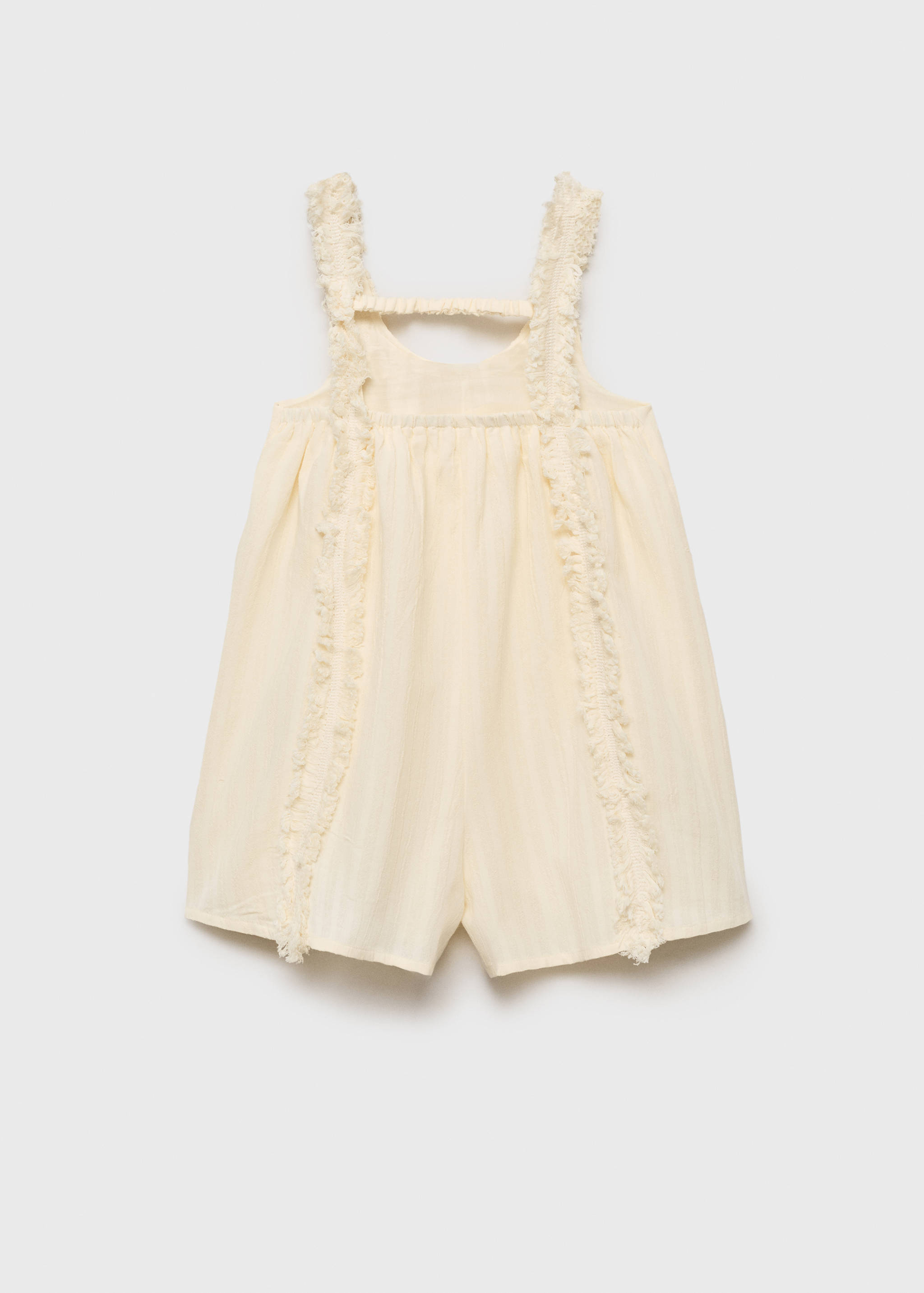 Jumpsuit with fringe detail - Reverse of the article