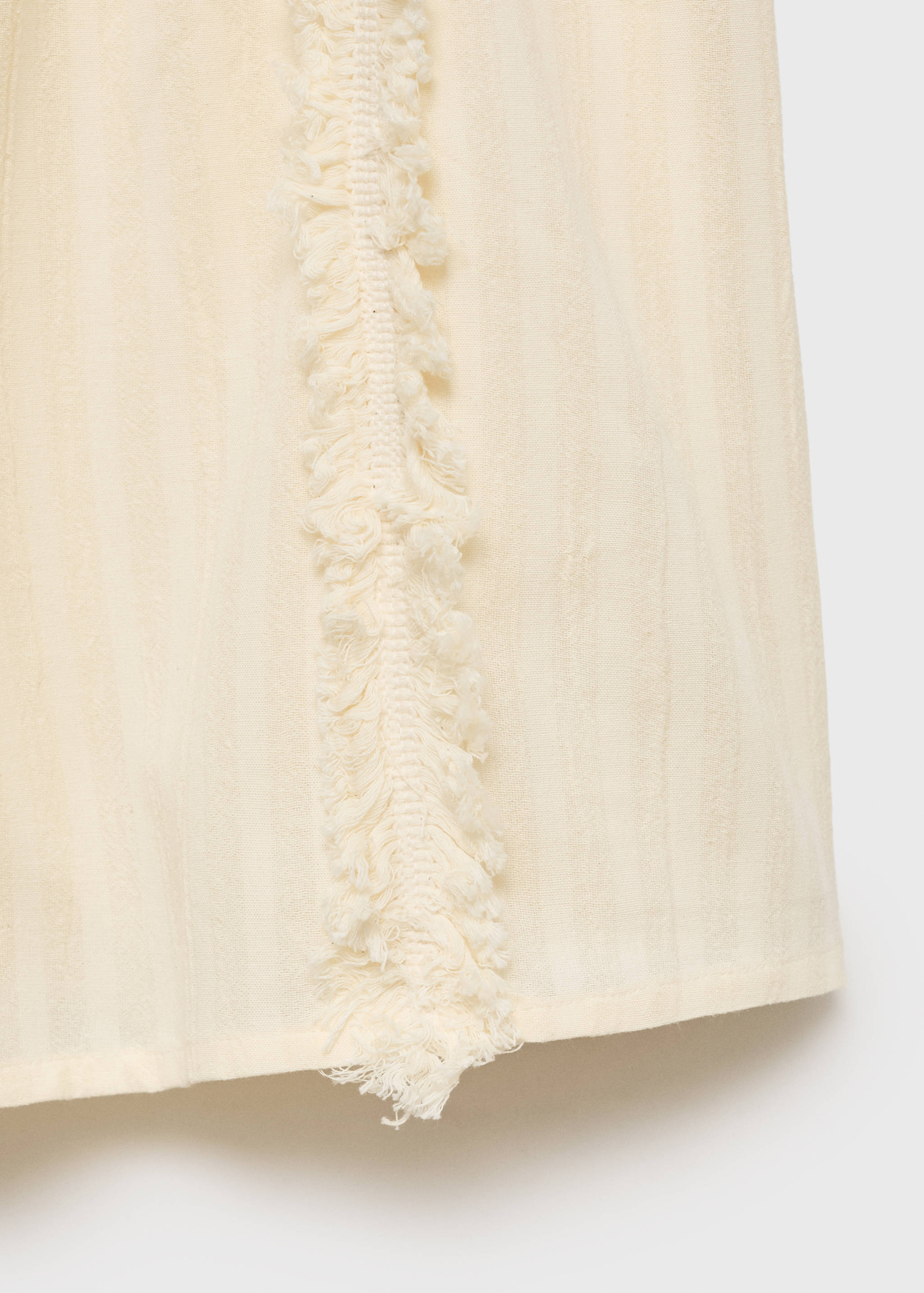 Jumpsuit with fringe detail - Details of the article 0