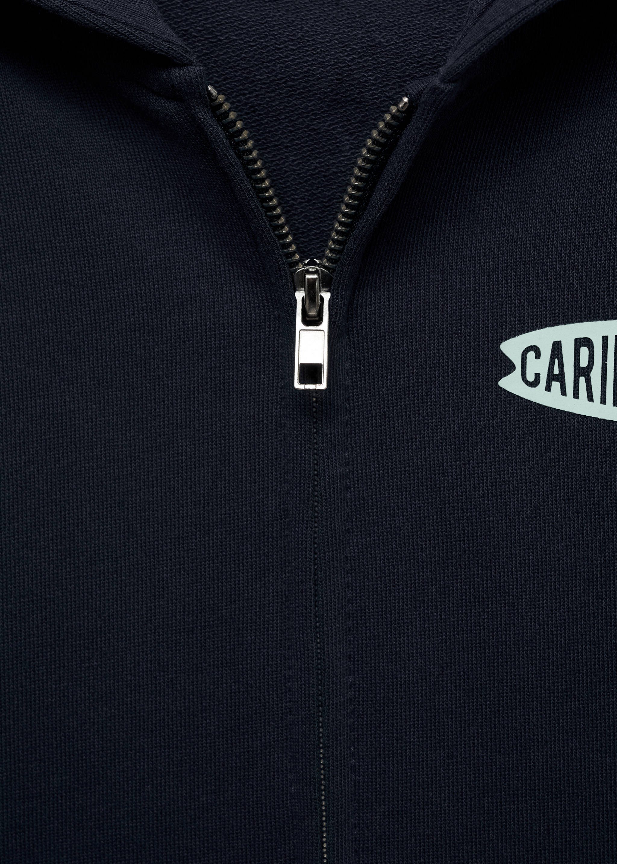 Fermuarlı kapüşonlu sweatshirt - Ürün detayı 8