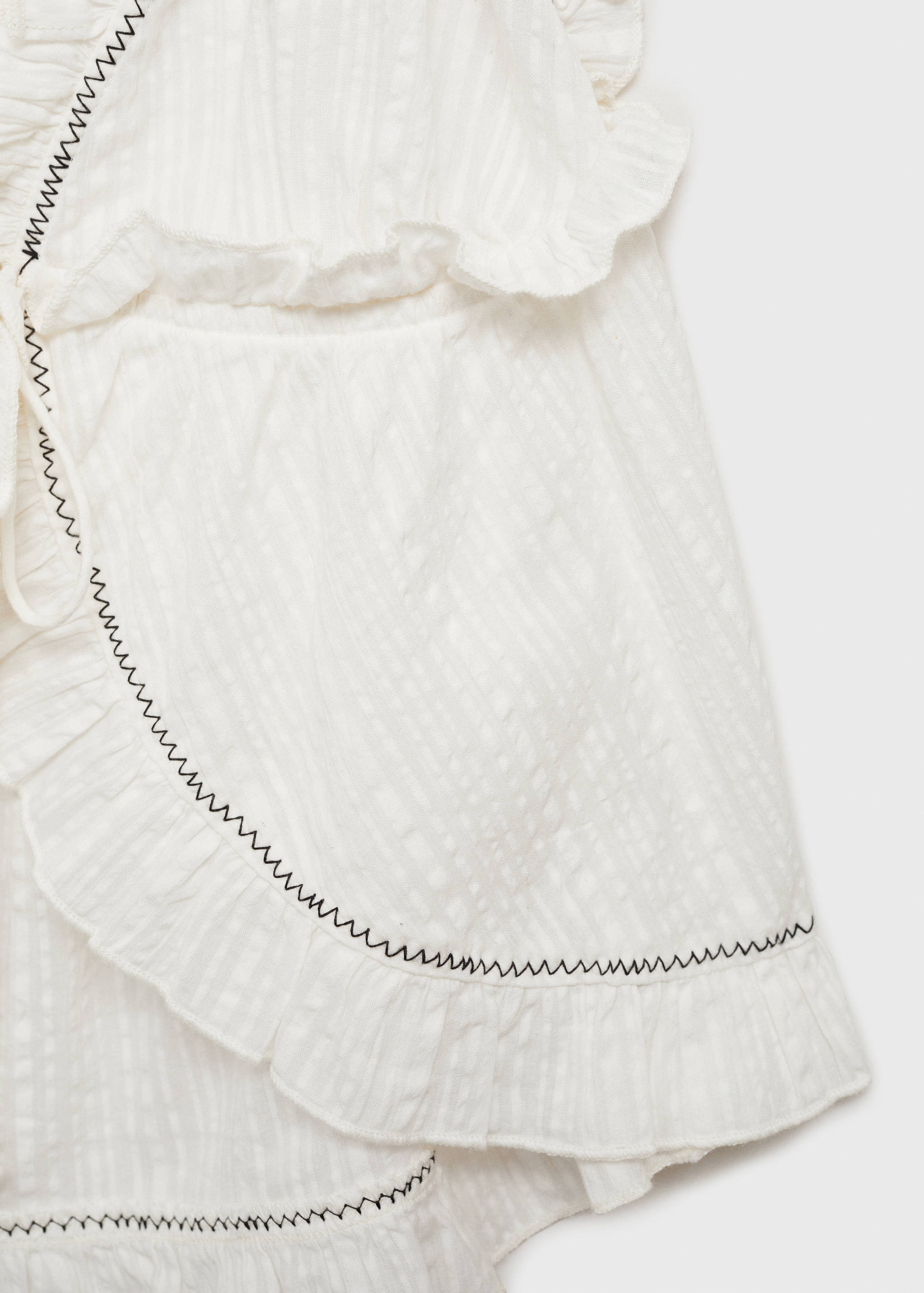 Top with bow closure - Details of the article 0
