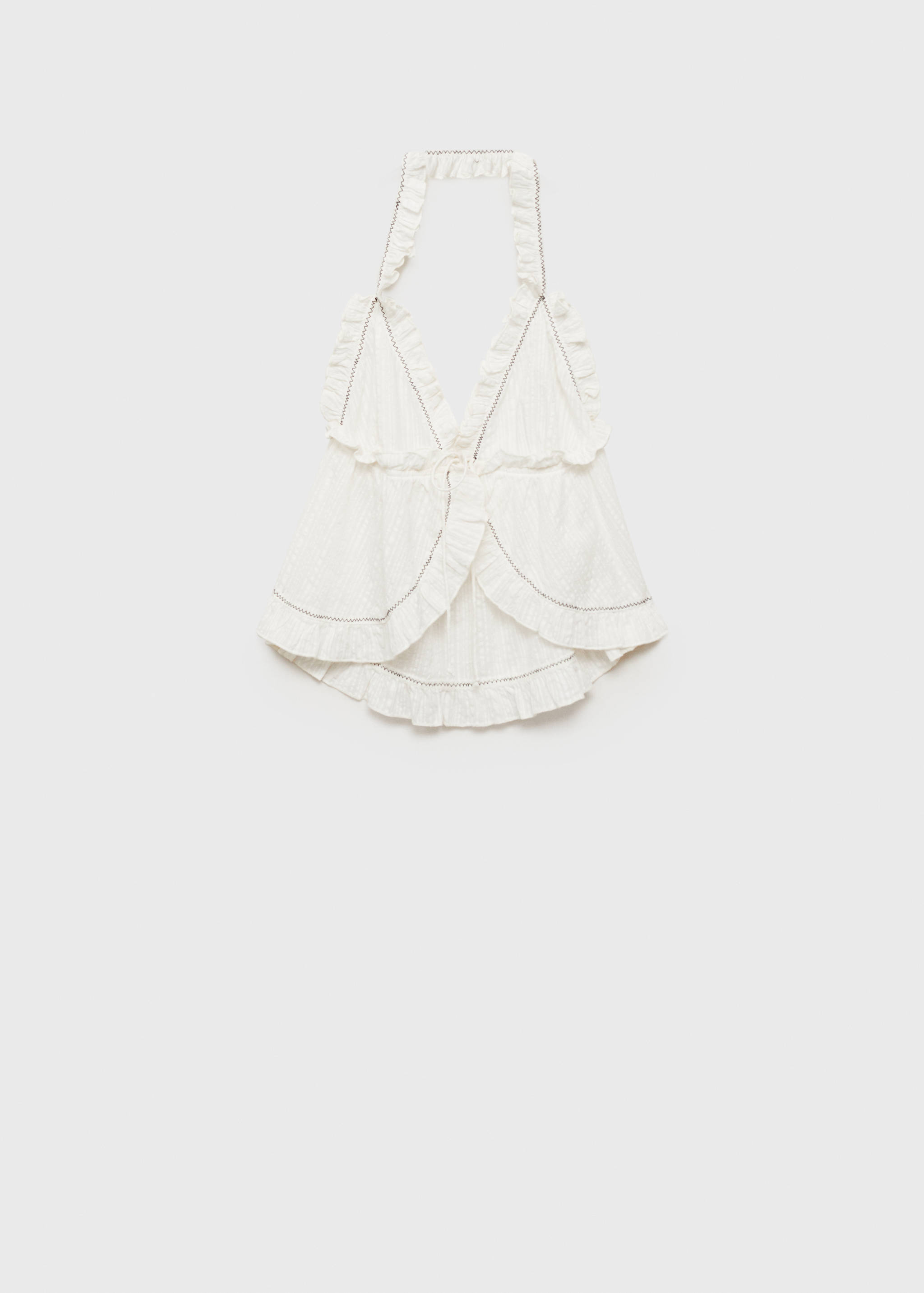 Top with bow closure - Article without model