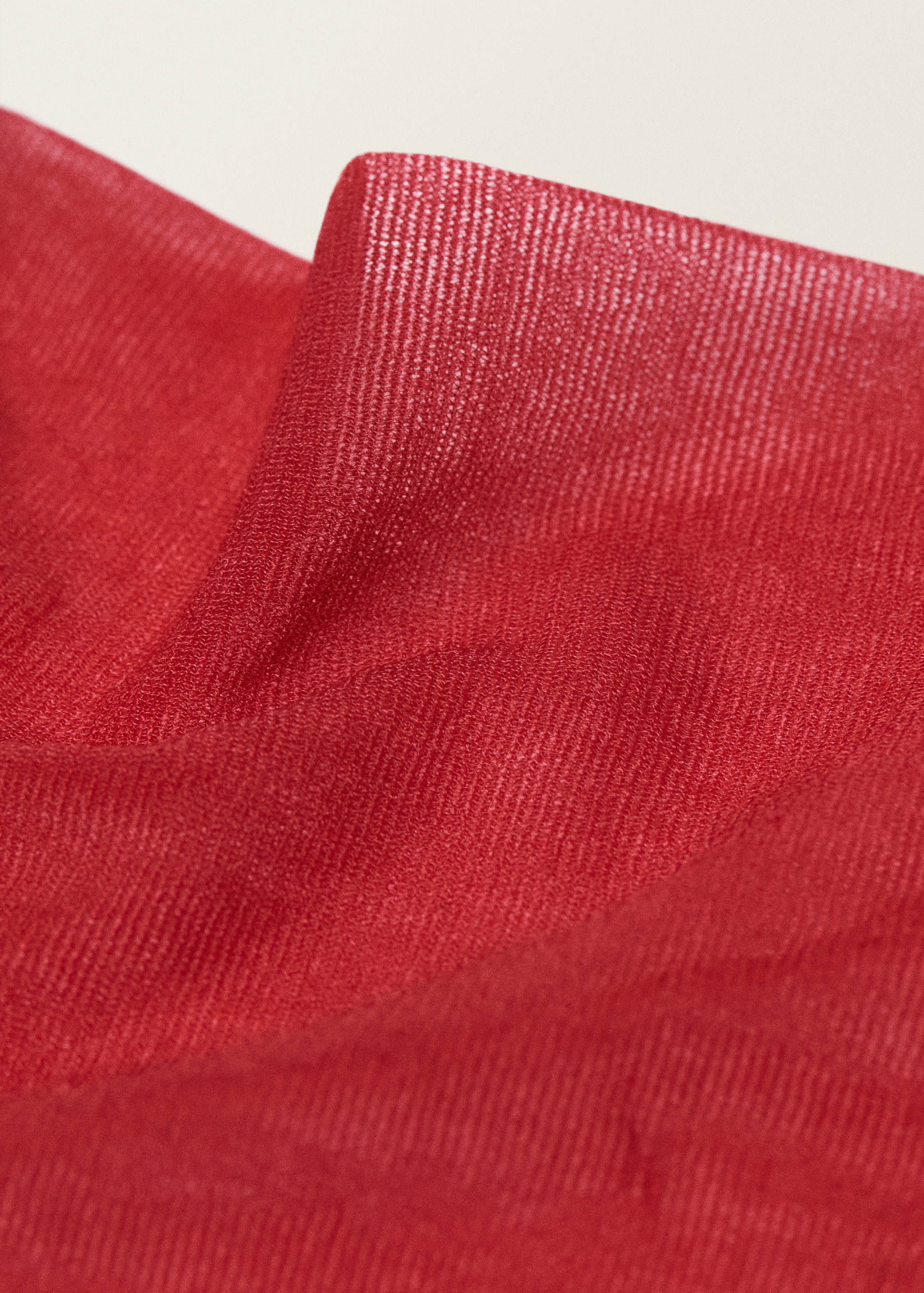 Λεπτές ημιδιάφανες κάλτσες με άνοιγμα - Λεπτομέρεια του προϊόντος 1