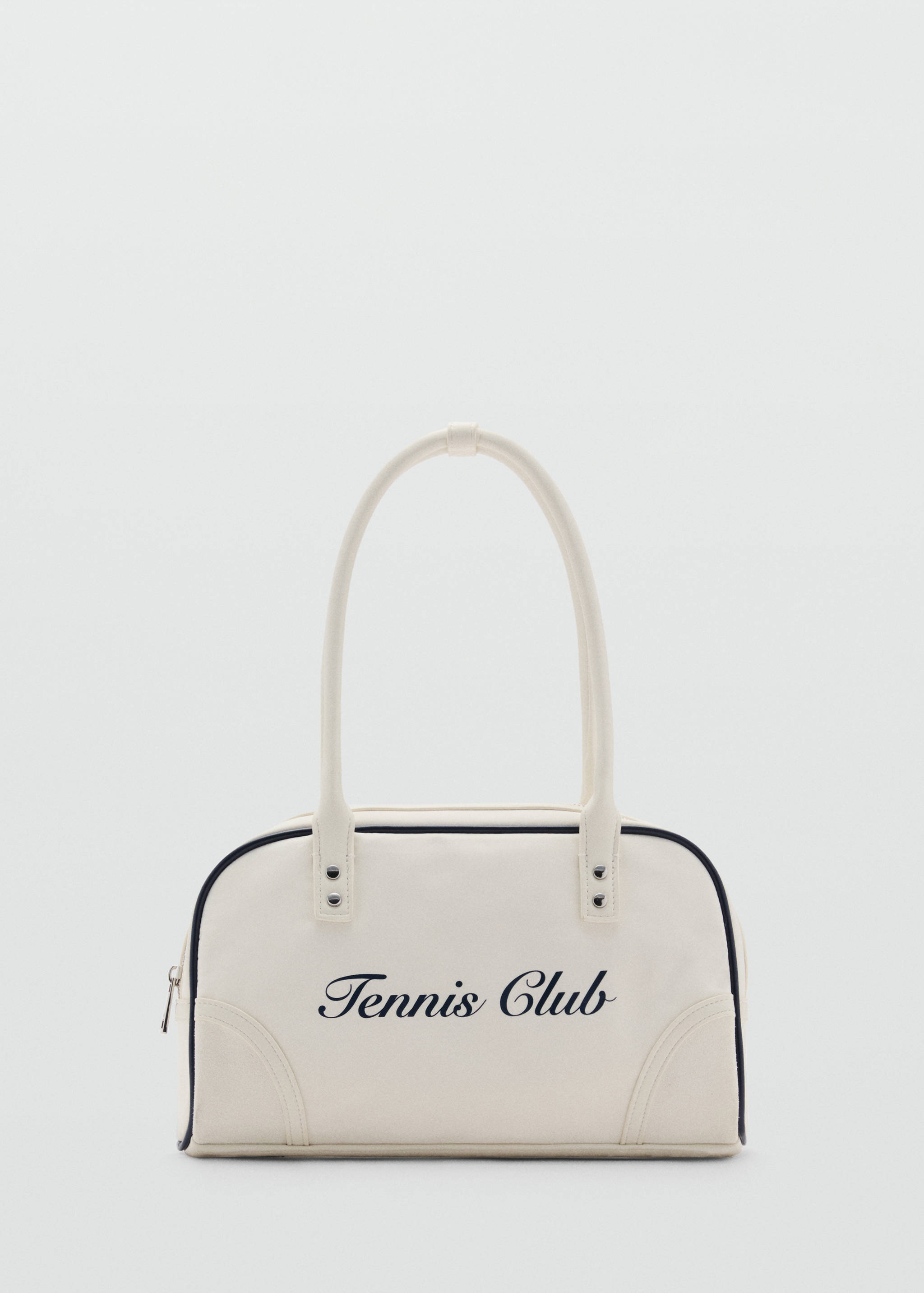 Shoulder bag with printed message - Article without model