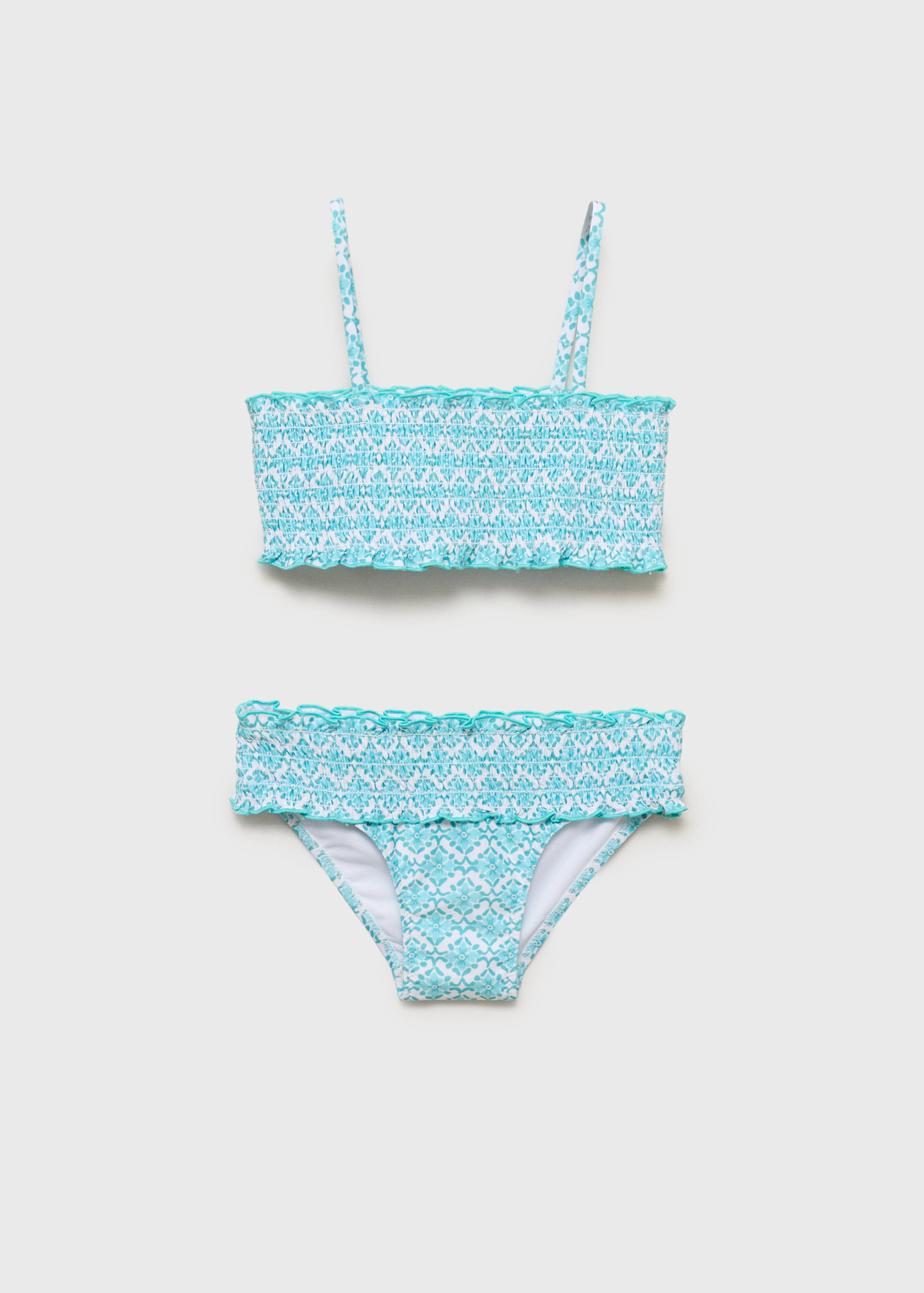 Printed bandeau bikini - Article without model