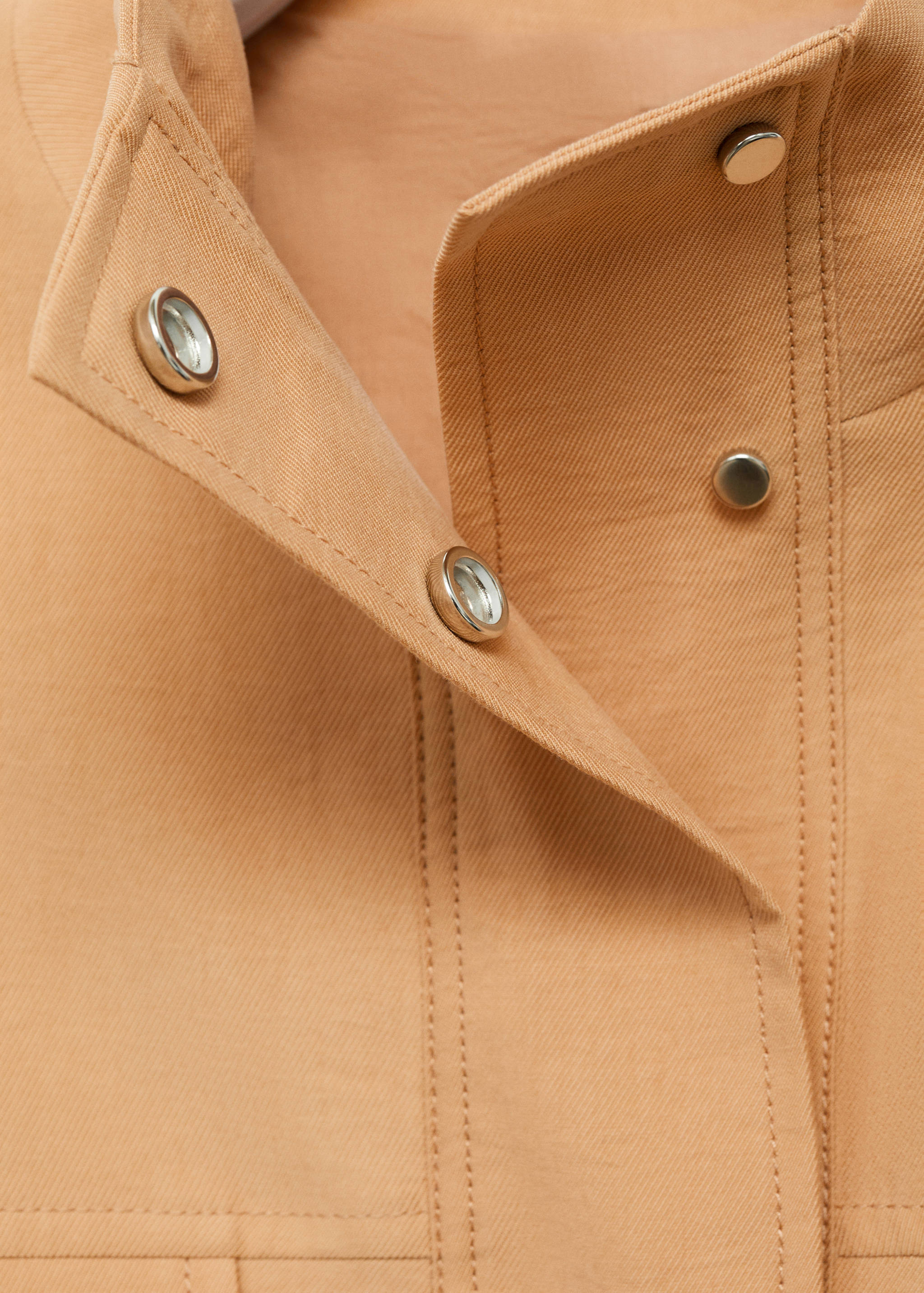 Chaqueta lyocell oversize bolsillos - Detalle del artículo 8