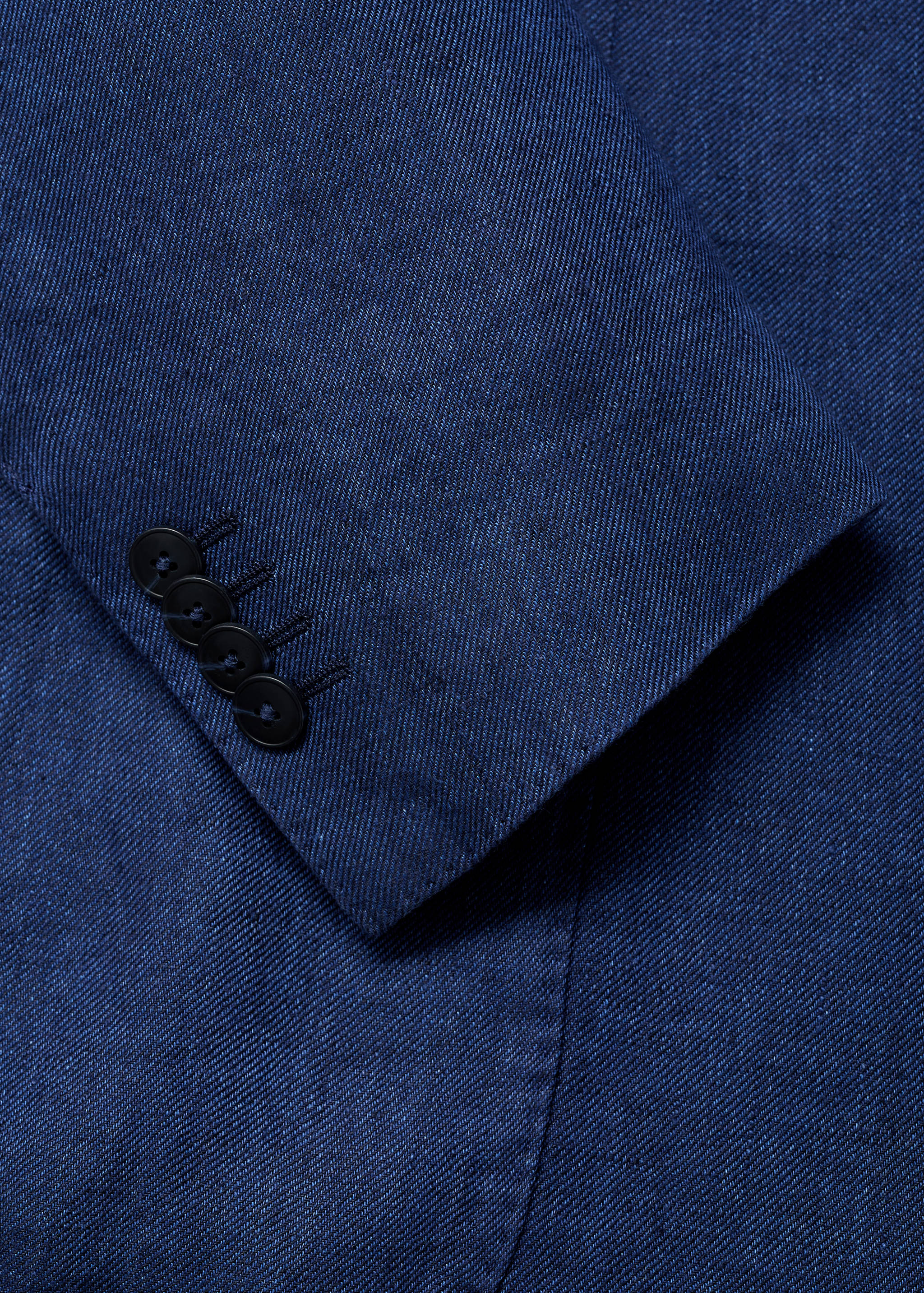 Salerno 100% linen slim fit suit blazer - Details of the article 8
