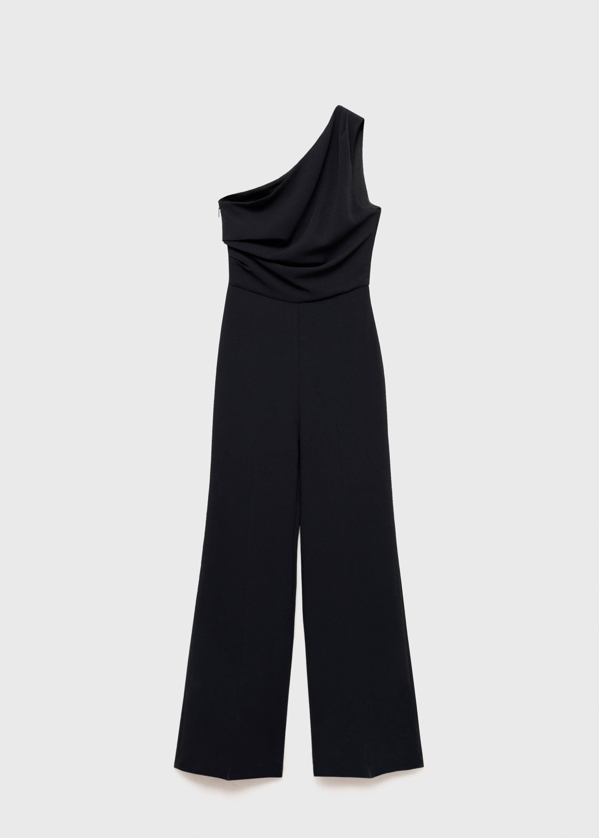 Asymmetrical jumpsuit with draped detail - Article without model