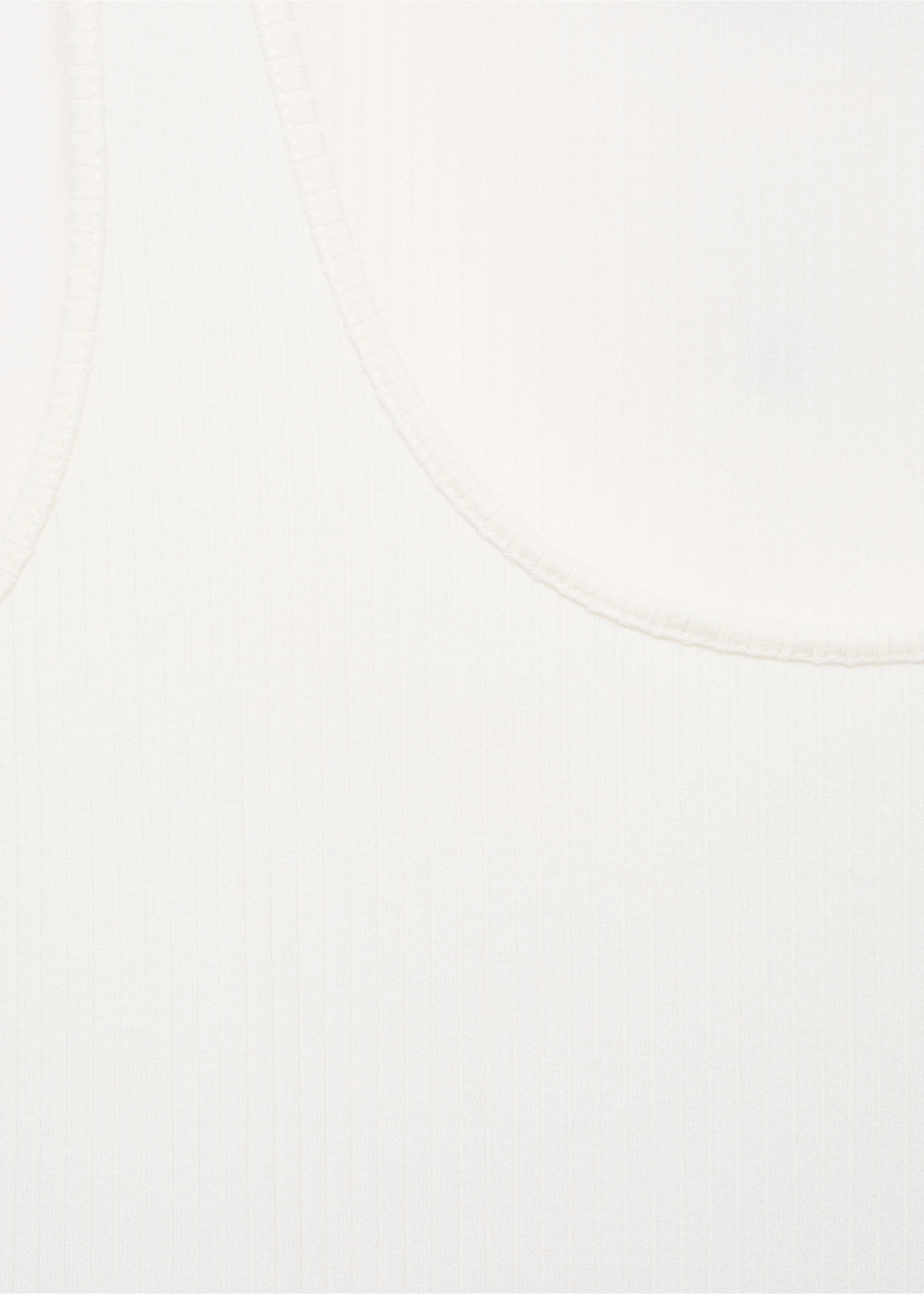Mono tejido combinado rayas - Detalle del artículo 8, Blanco roto. Ref: 87077895-00.