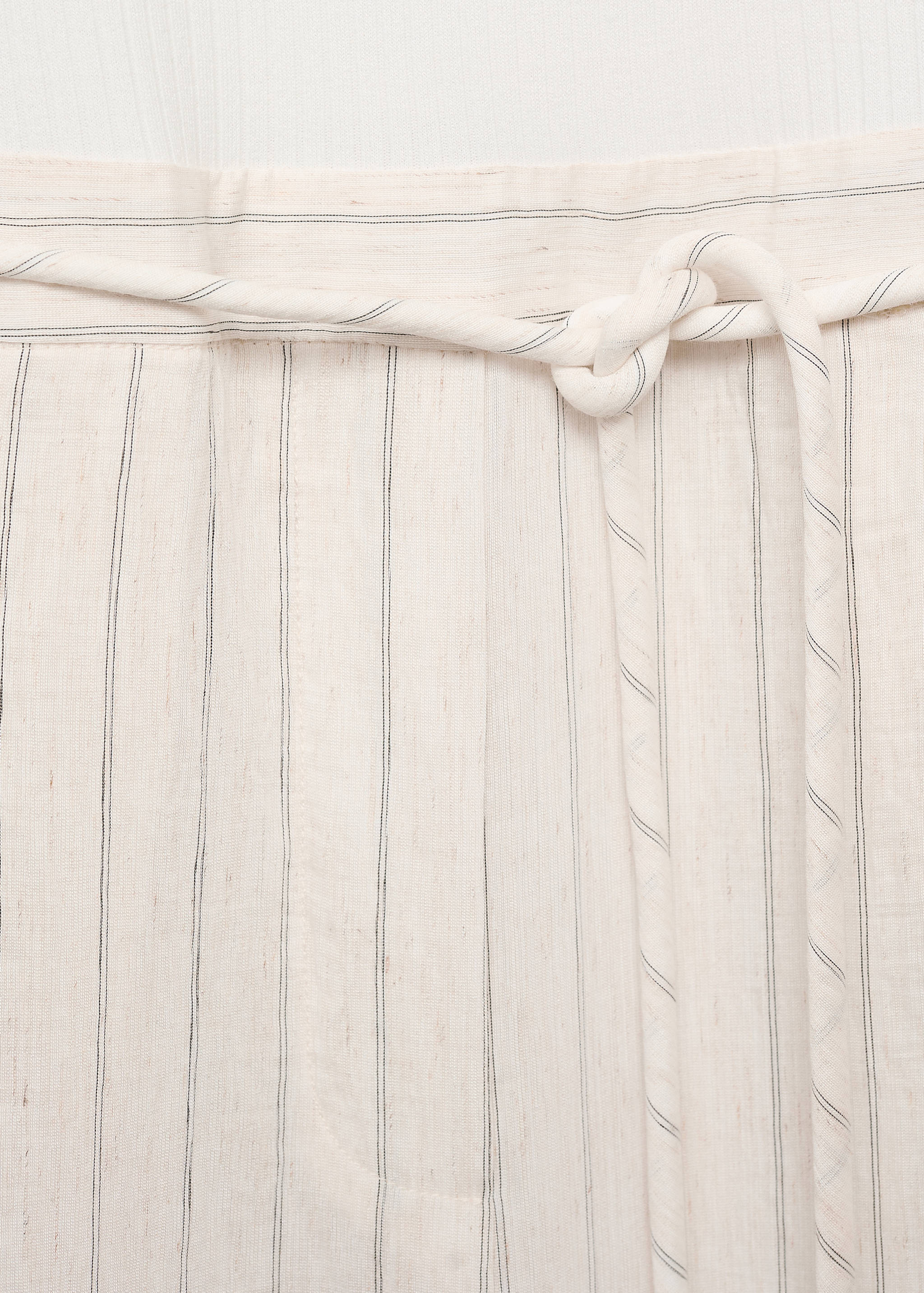 Combinaison tissu combiné à rayures - Détail de l'article 0