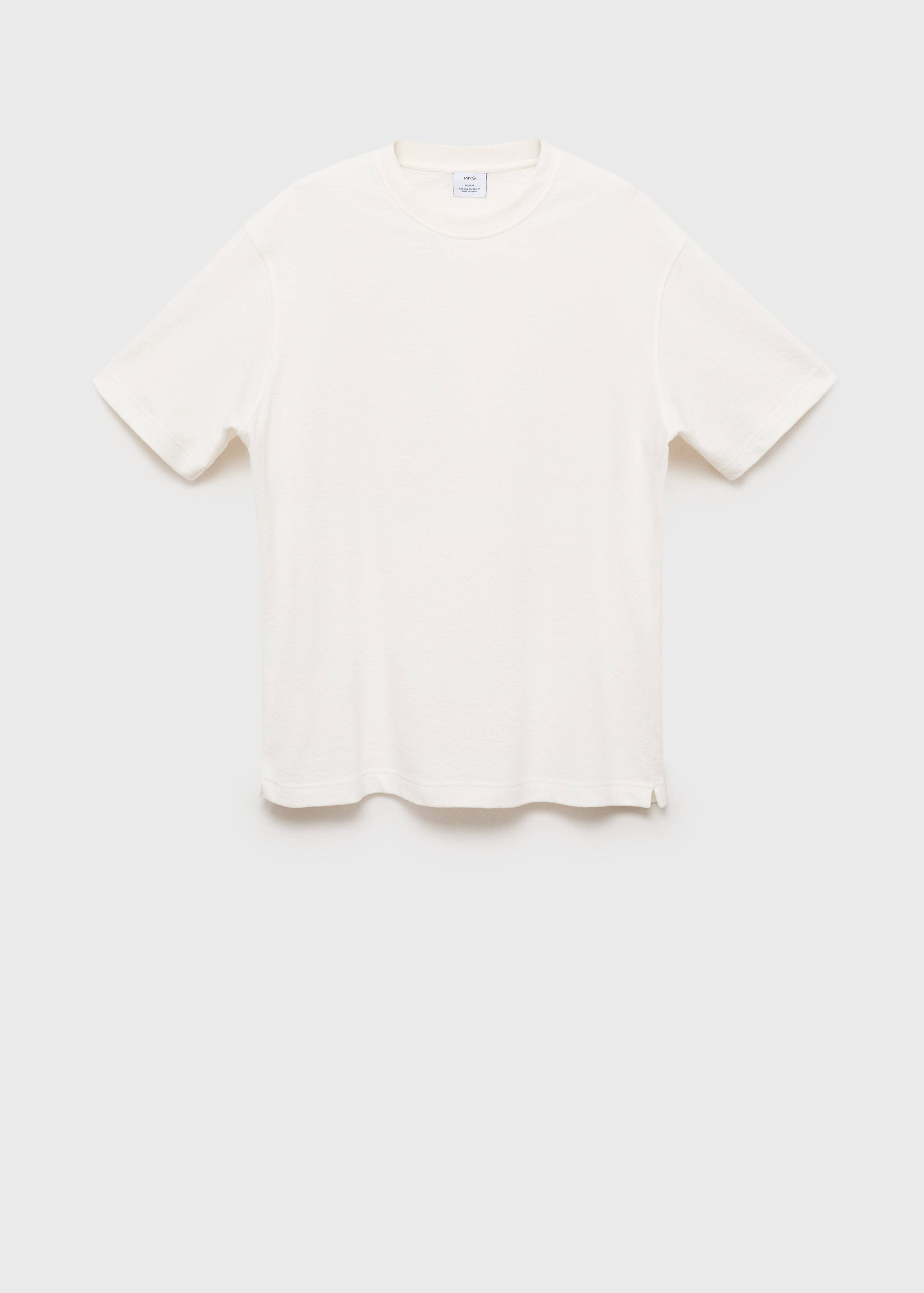 Structured relaxed-fit t-shirt - Article without model