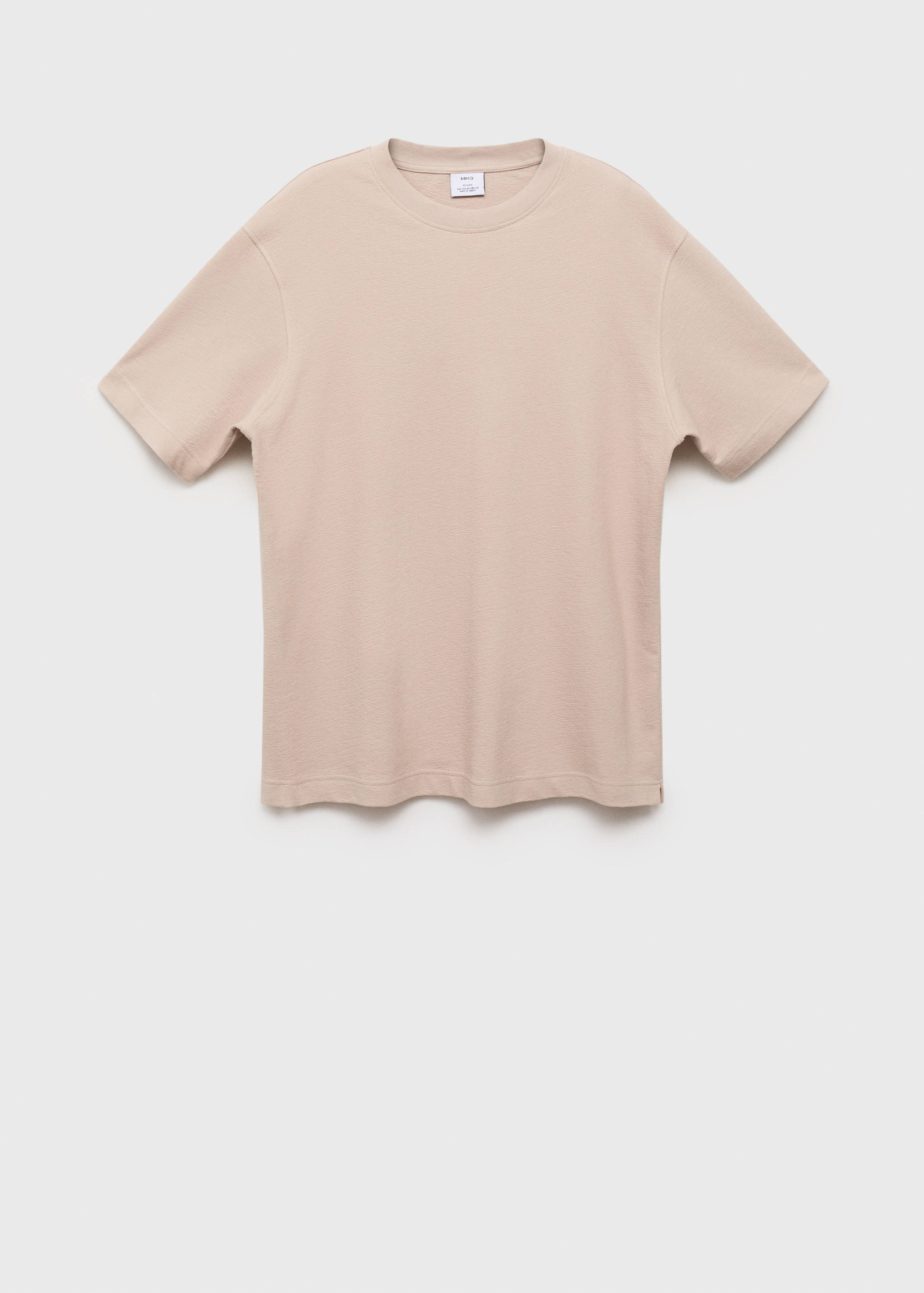 Structured relaxed-fit t-shirt - Article without model