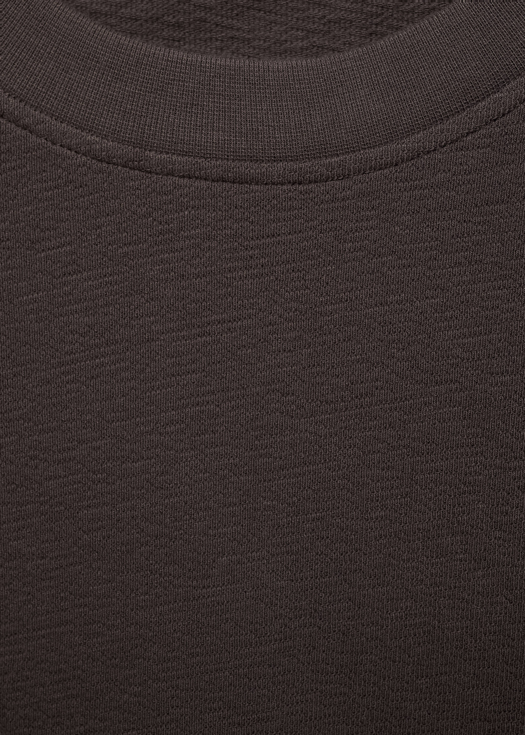 Structured relaxed-fit t-shirt - Details of the article 8