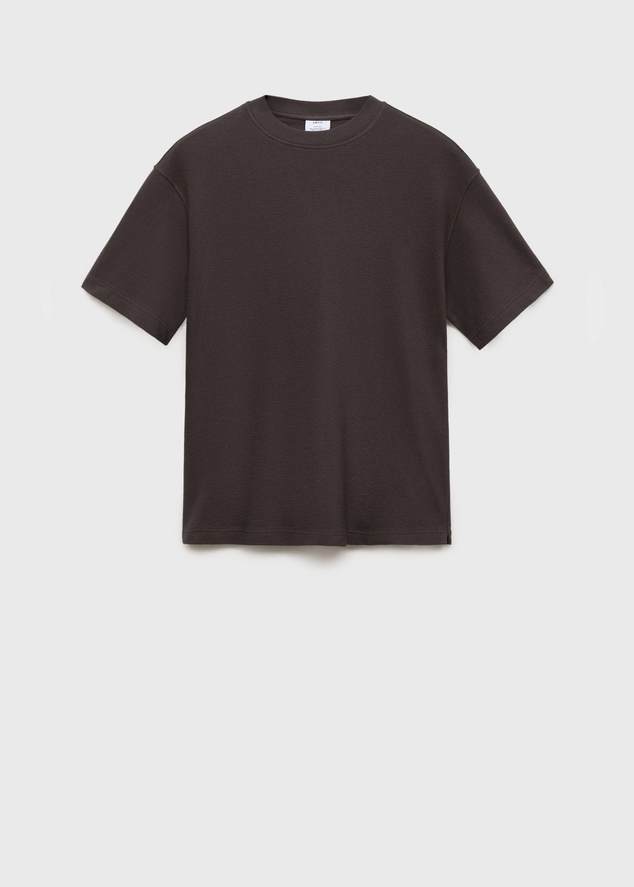 Structured relaxed-fit t-shirt - Article without model
