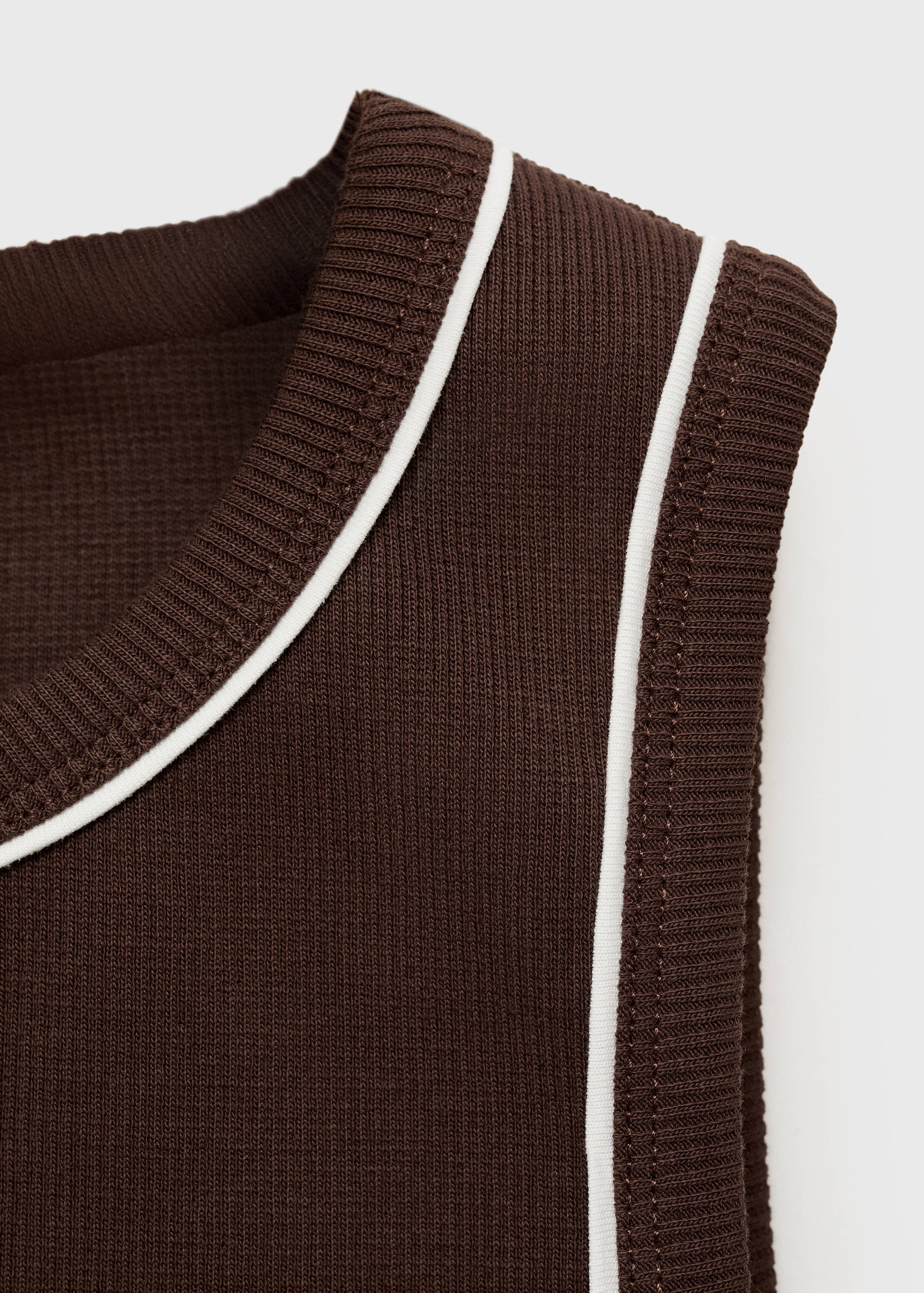 Top de algodão com mensagem estampada - Pormenor do artigo 0