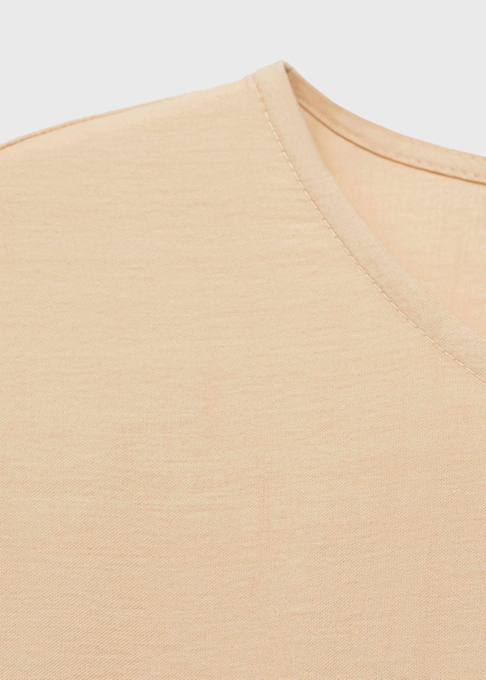 Combinaison droite à manches courtes et ceinture - Détail de l'article 0