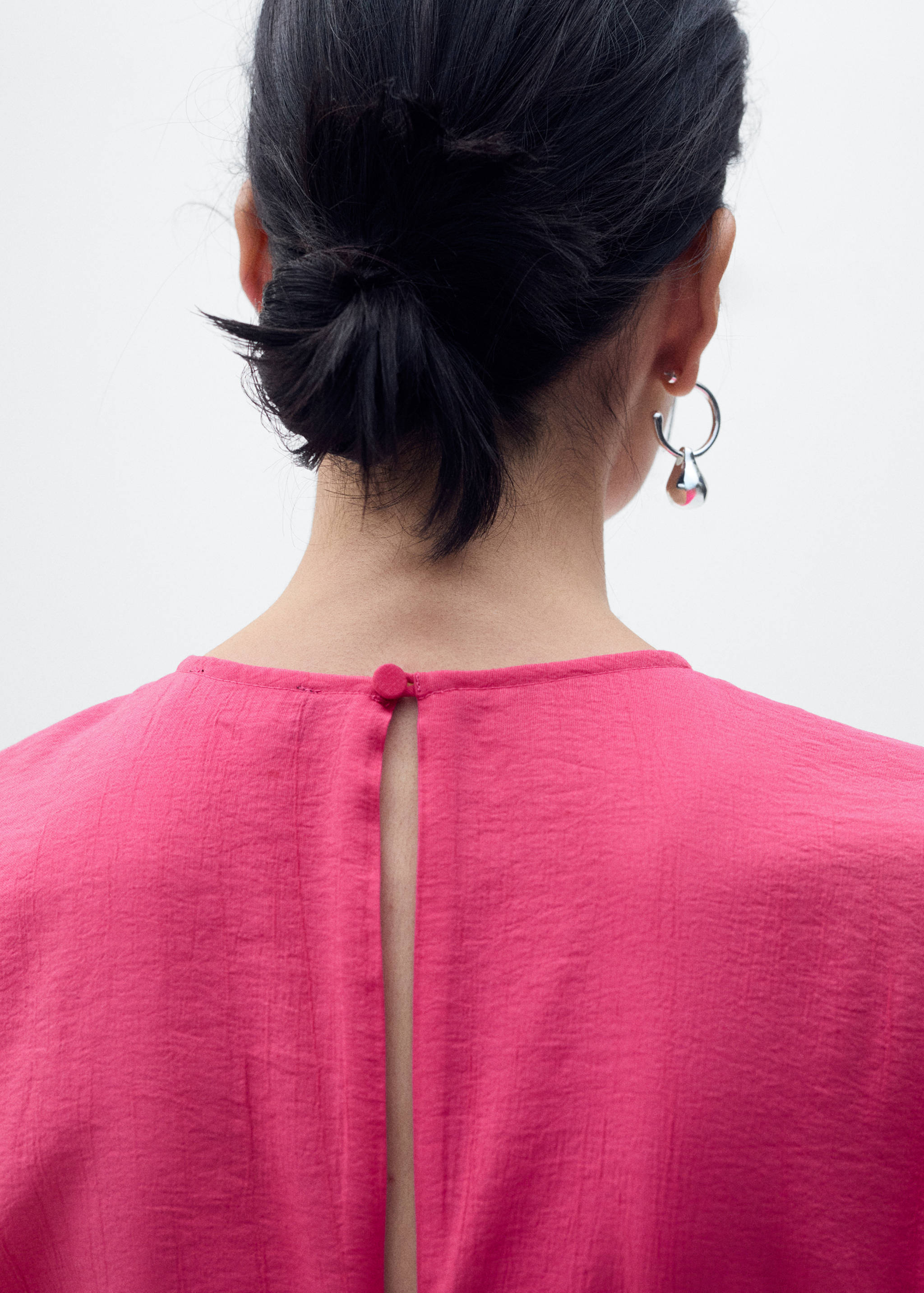 Combinaison droite à manches courtes et ceinture - Détail de l'article 6