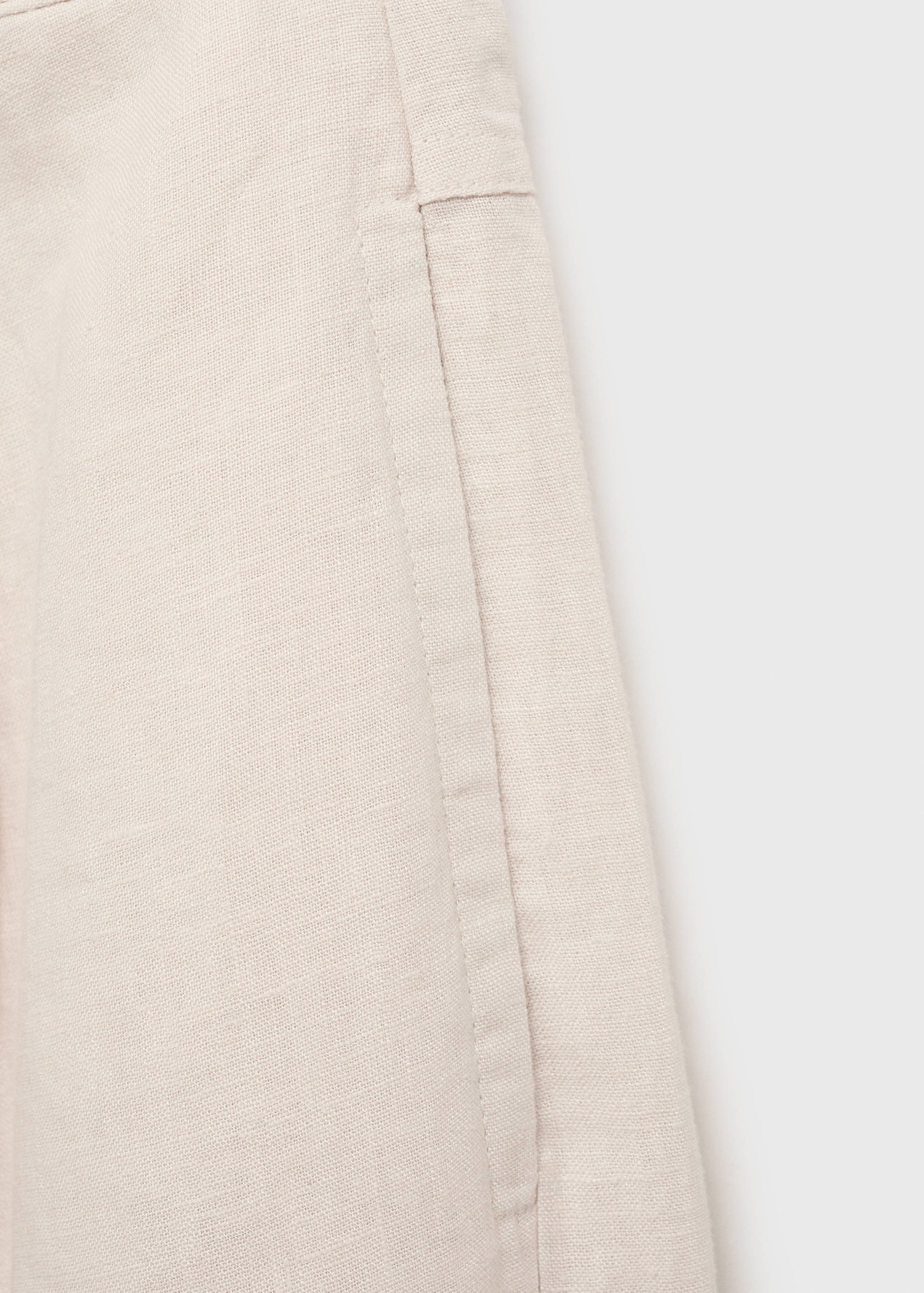 Pantalón lino botón carey - Detalle del artículo 8
