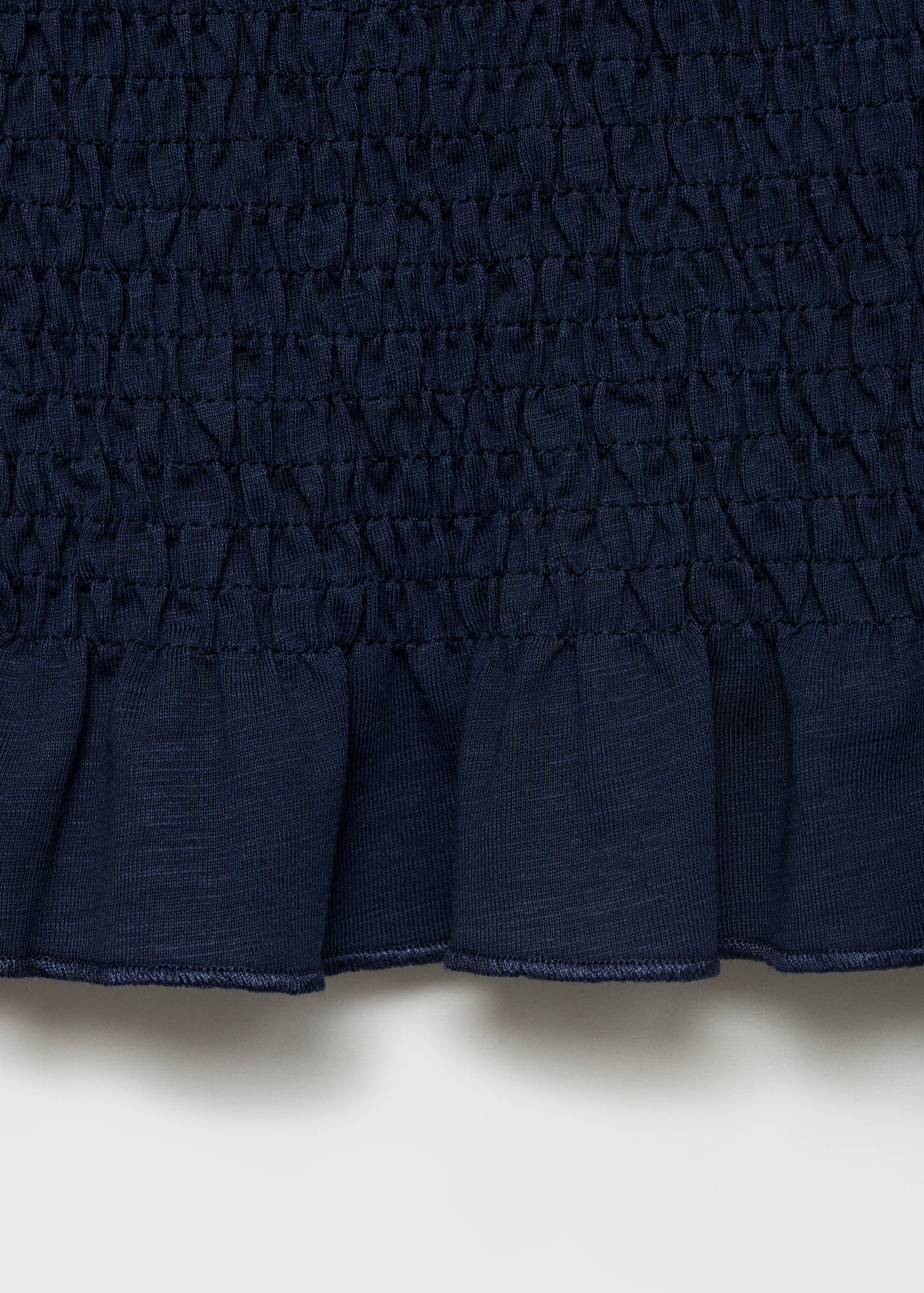 Asymmetric flounces top - Details of the article 0