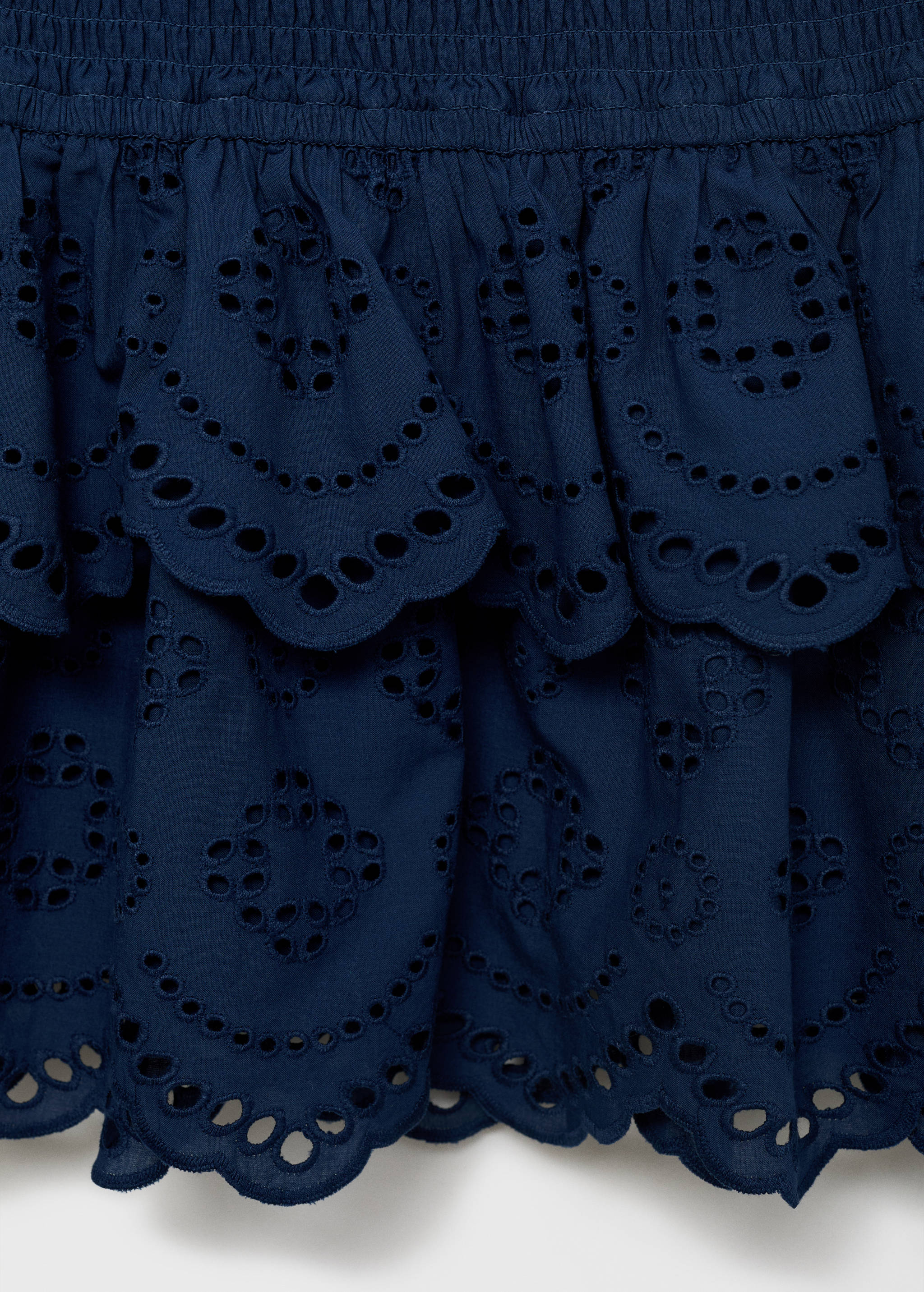 Rüschenrock mit Schweizer Stickerei - Detail des Artikels 8