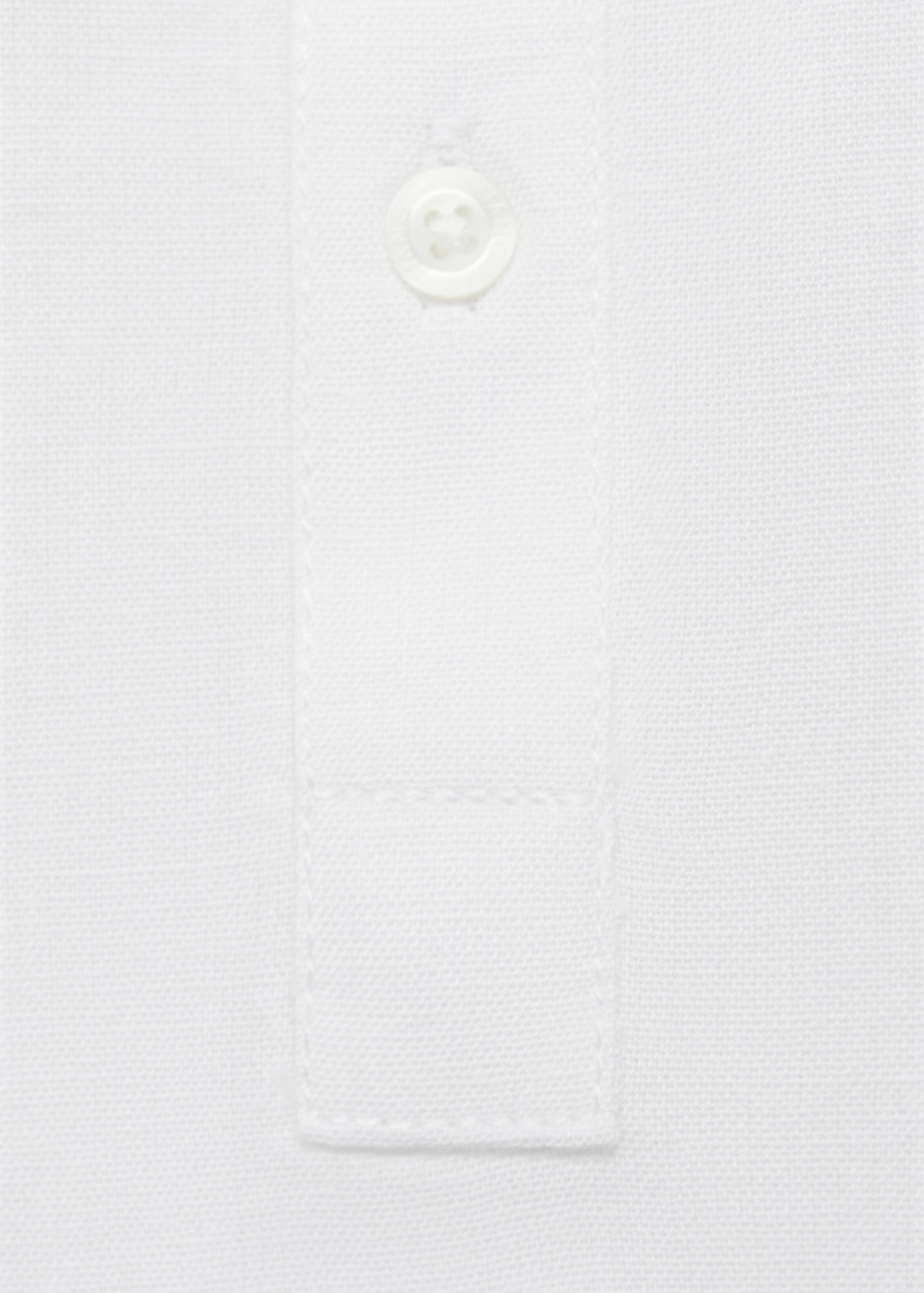 Camisa manga corta lino - Detalle del artículo 8