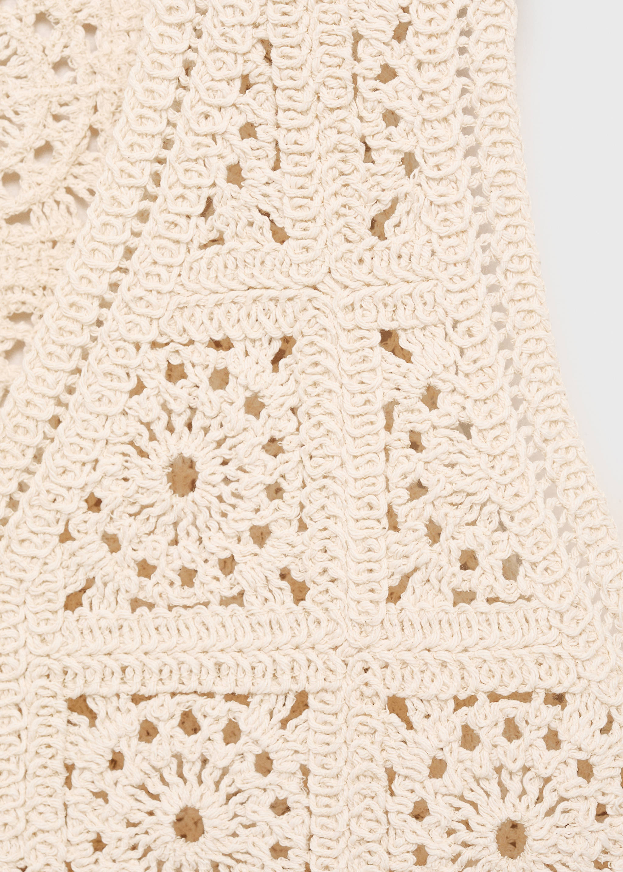 Crochet knitted vest - Details of the article 8