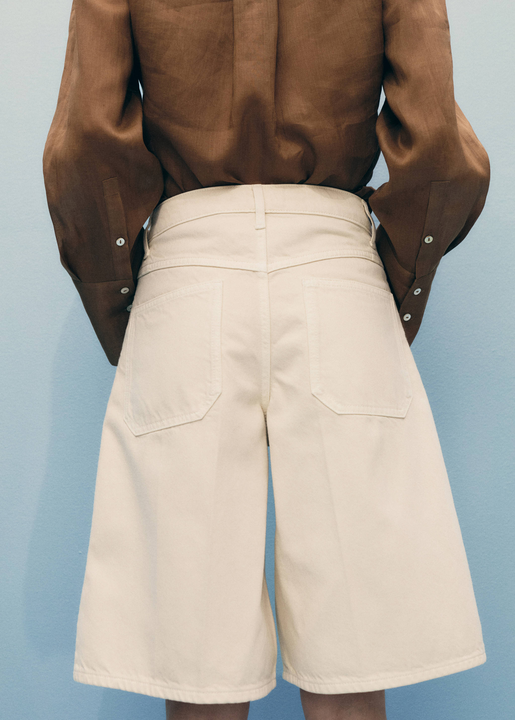 Denimbermudas med hög midja - Detaljer om artikeln 6